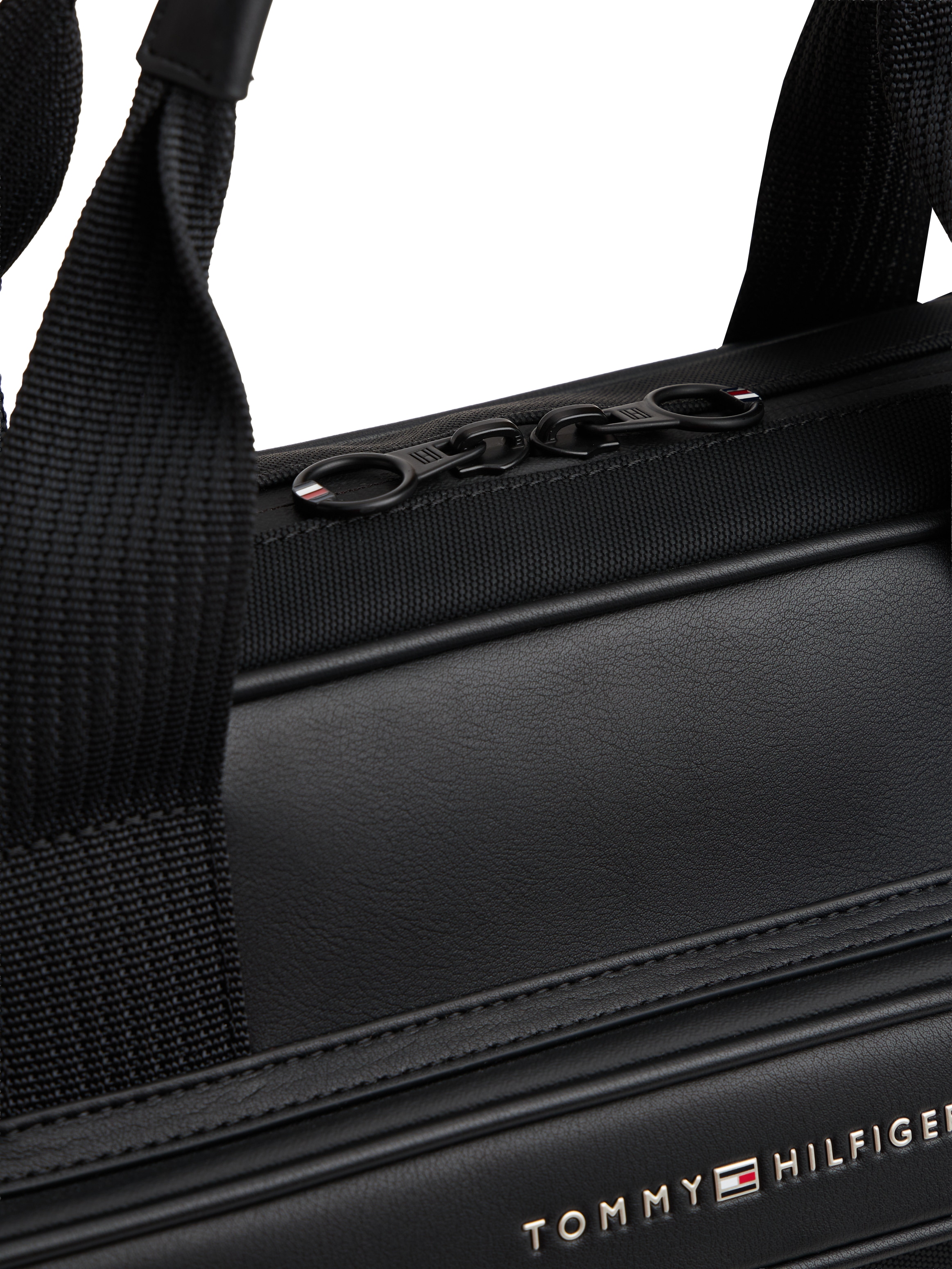 Tommy Hilfiger Laptoptasche »TH FOUNDATION COMPUTER BAG« , Unisex Geschäftstasche, Businessbag mit Logoschriftzug