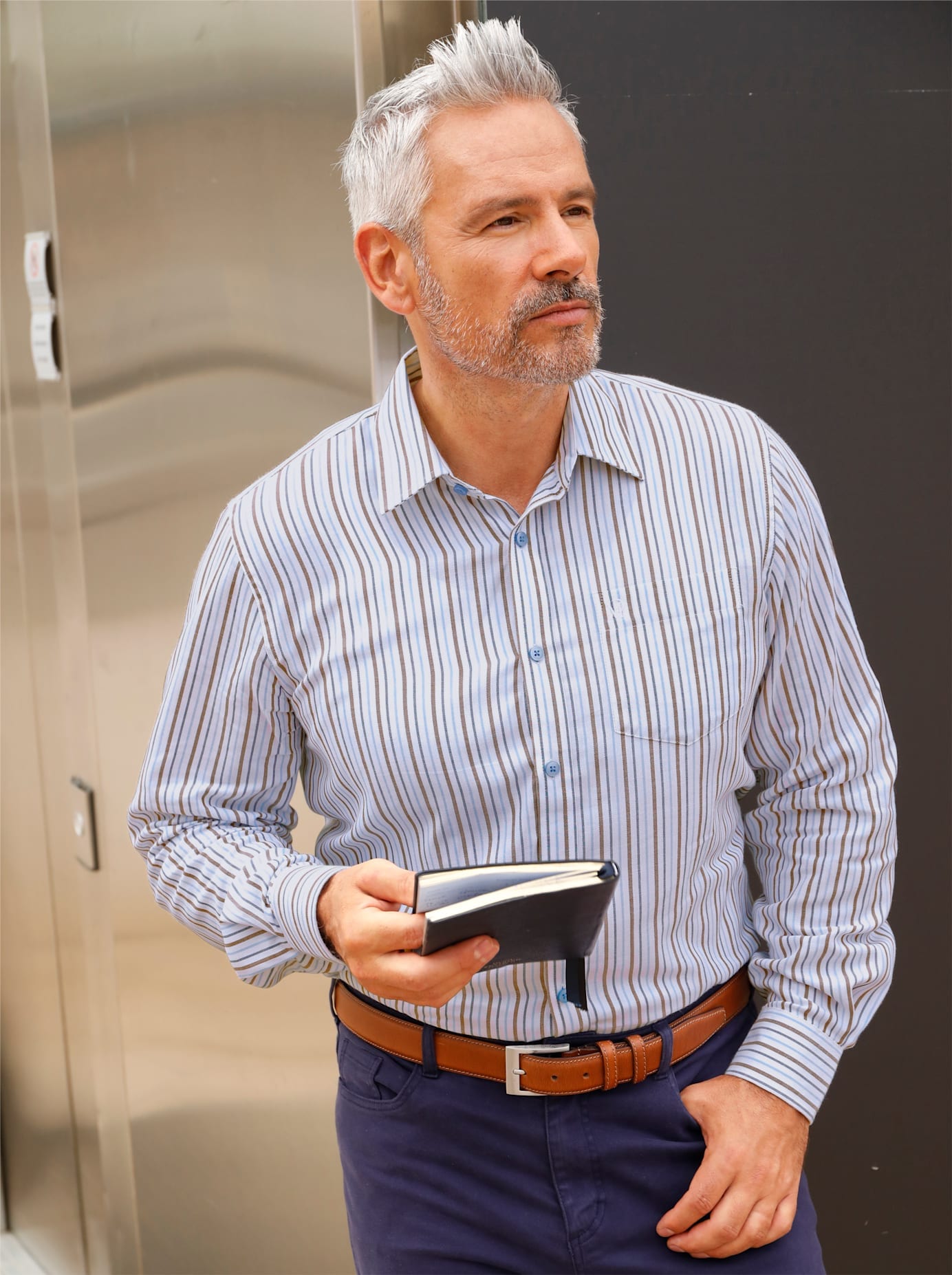 Marco Donati Langarmhemd