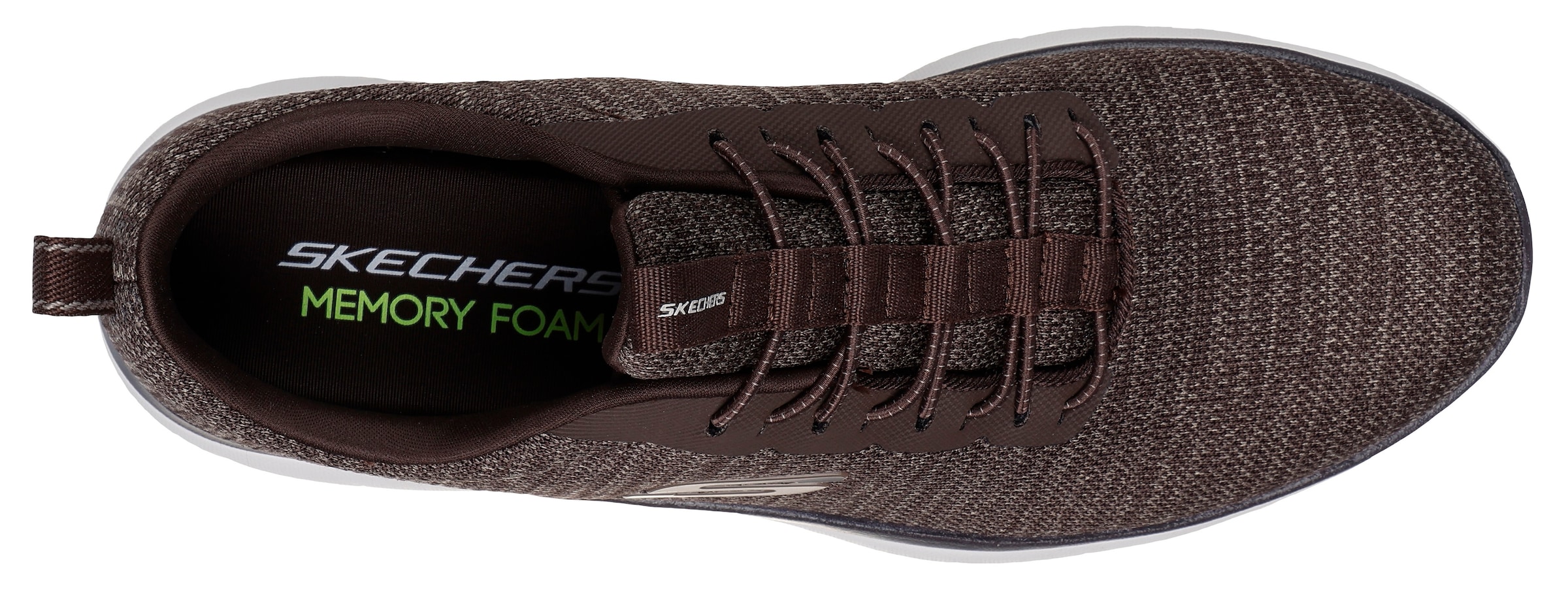 Skechers Slip-On Sneaker »SUMMITS-«, Slipper, Freizeitschuh, Halbschuh mit Elastic Schnürsenkel