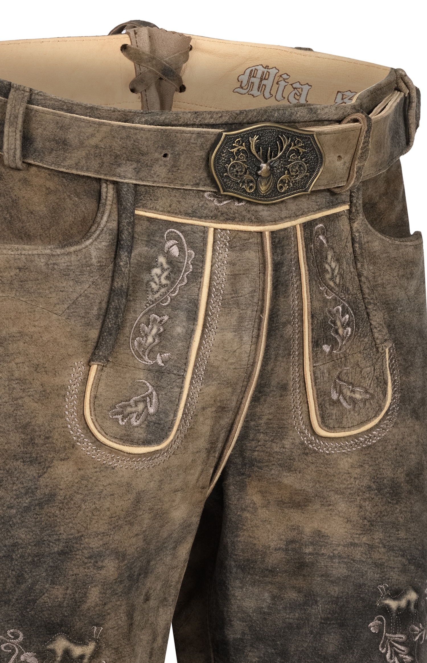 Nübler Trachtenlederhose »Lederhose Pertran«
