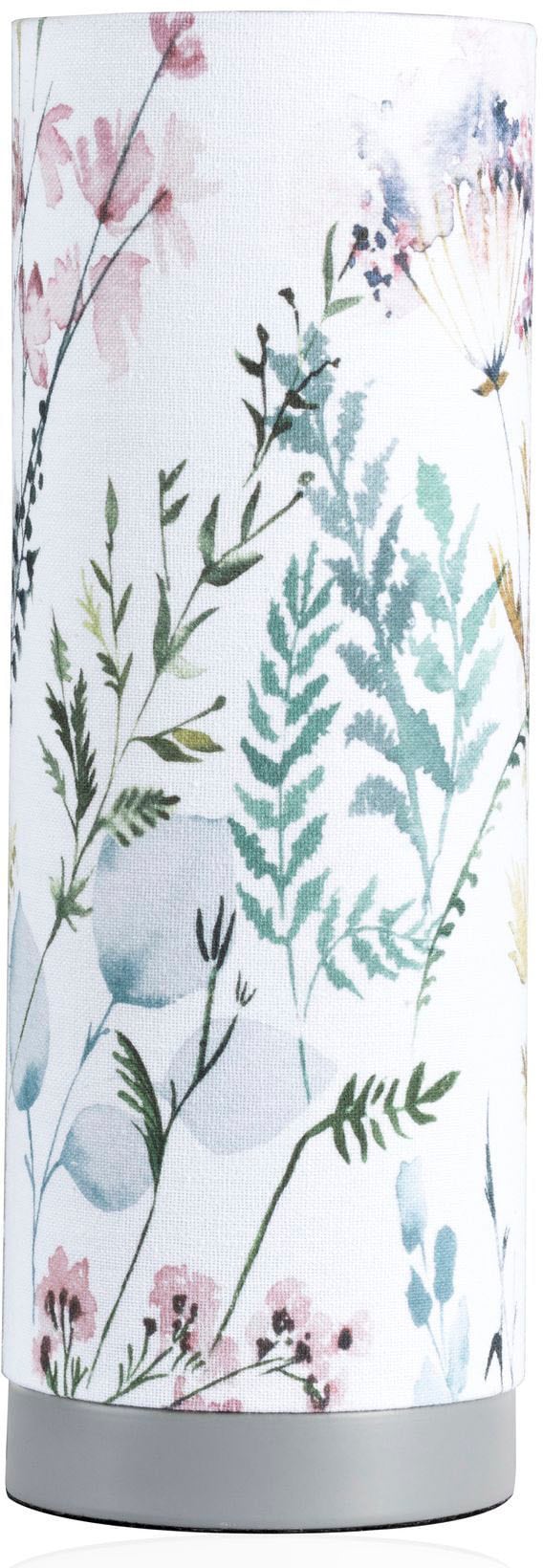Pauleen Tischleuchte »Flowery Romance«, 1 flammig, Leuchtmittel E14 | ohne Leuchtmittel, E14, Stoffschirm Blumenmuster