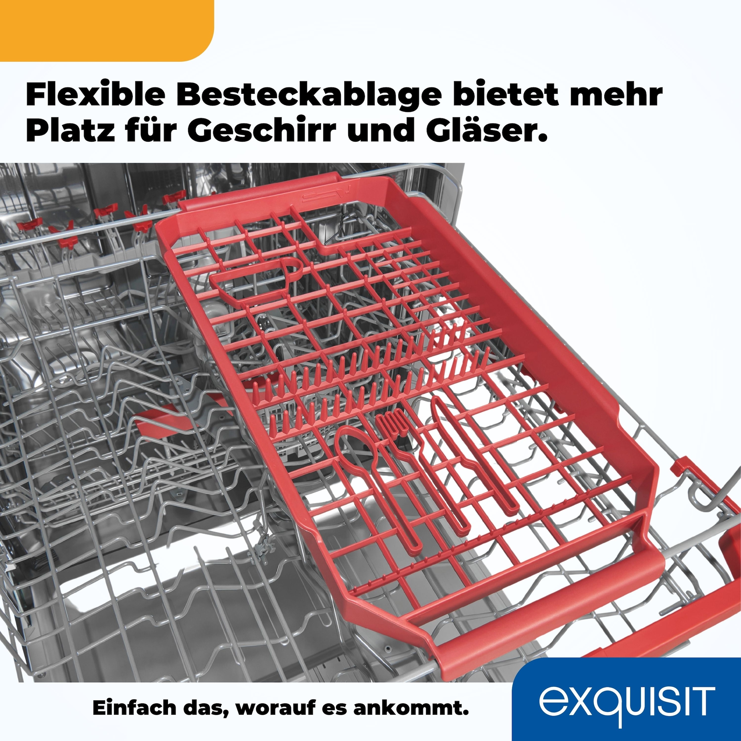 exquisit Standgeschirrspüler »GSP9614-030B«, 14 Maßgedecke