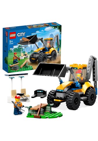 LEGO® Konstruktionsspielsteine »Radlader (60385), LEGO® City«, (148 St.), Made in Europe kaufen