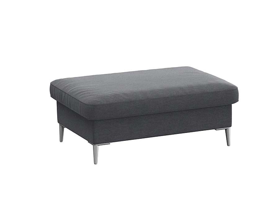 FLEXLUX Pouf »Fiore«, Kaltschaum, Füße Alu