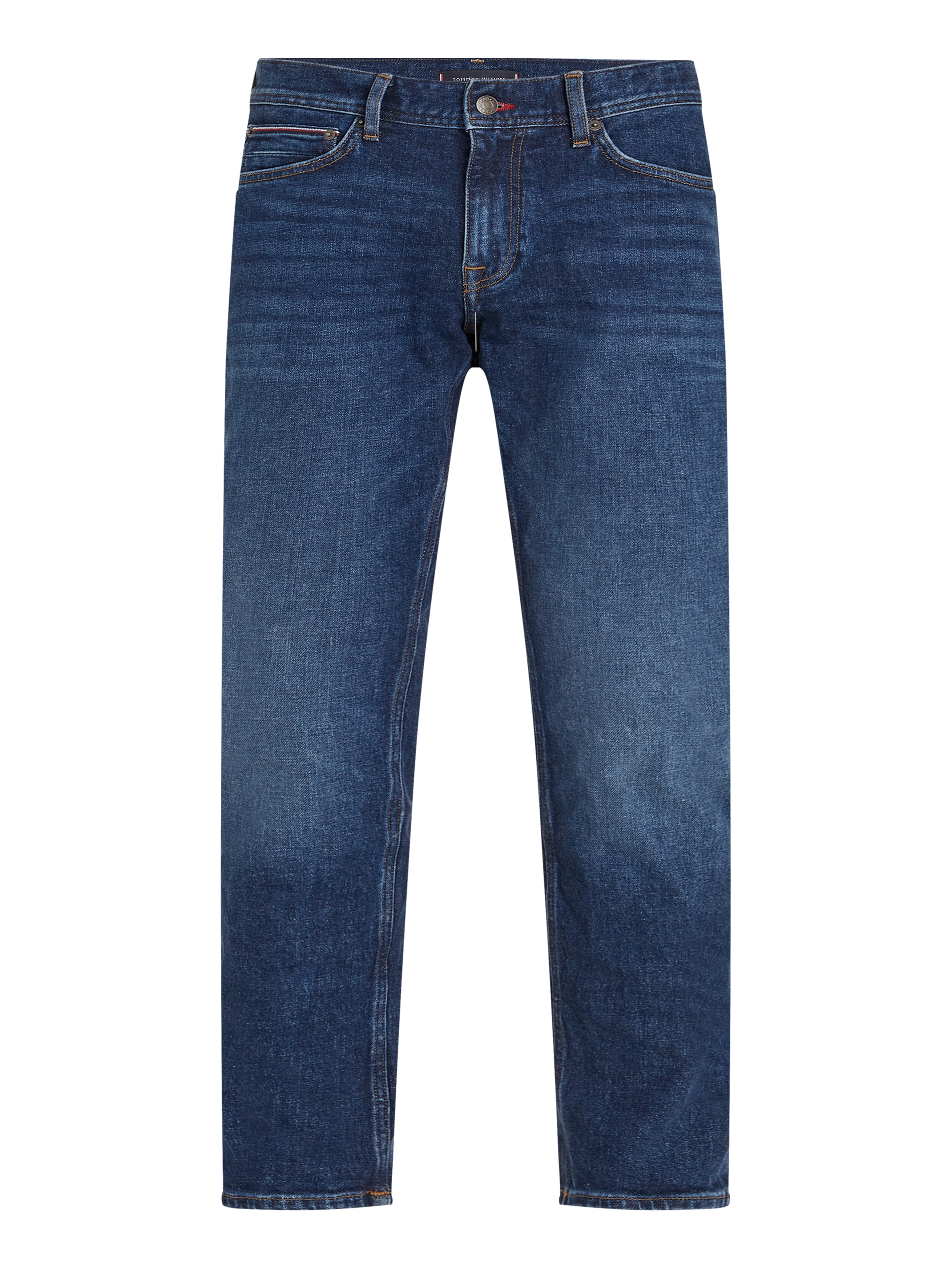 Tommy Hilfiger Straight-Jeans »STRAIGHT DENTON STR CREST INDIGO«