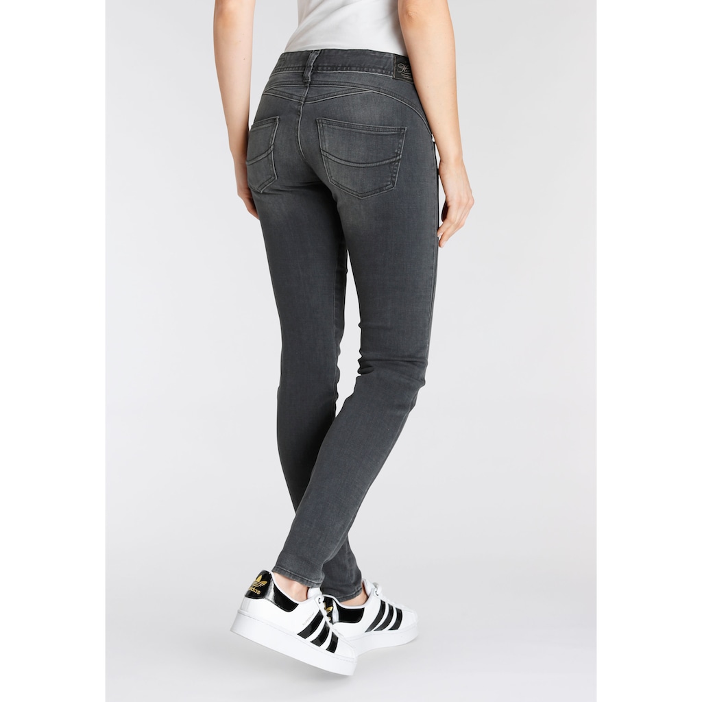 Herrlicher Slim-fit-Jeans »GILA«, mit seitlichen Keileinsätzen für eine streckende Wirkung