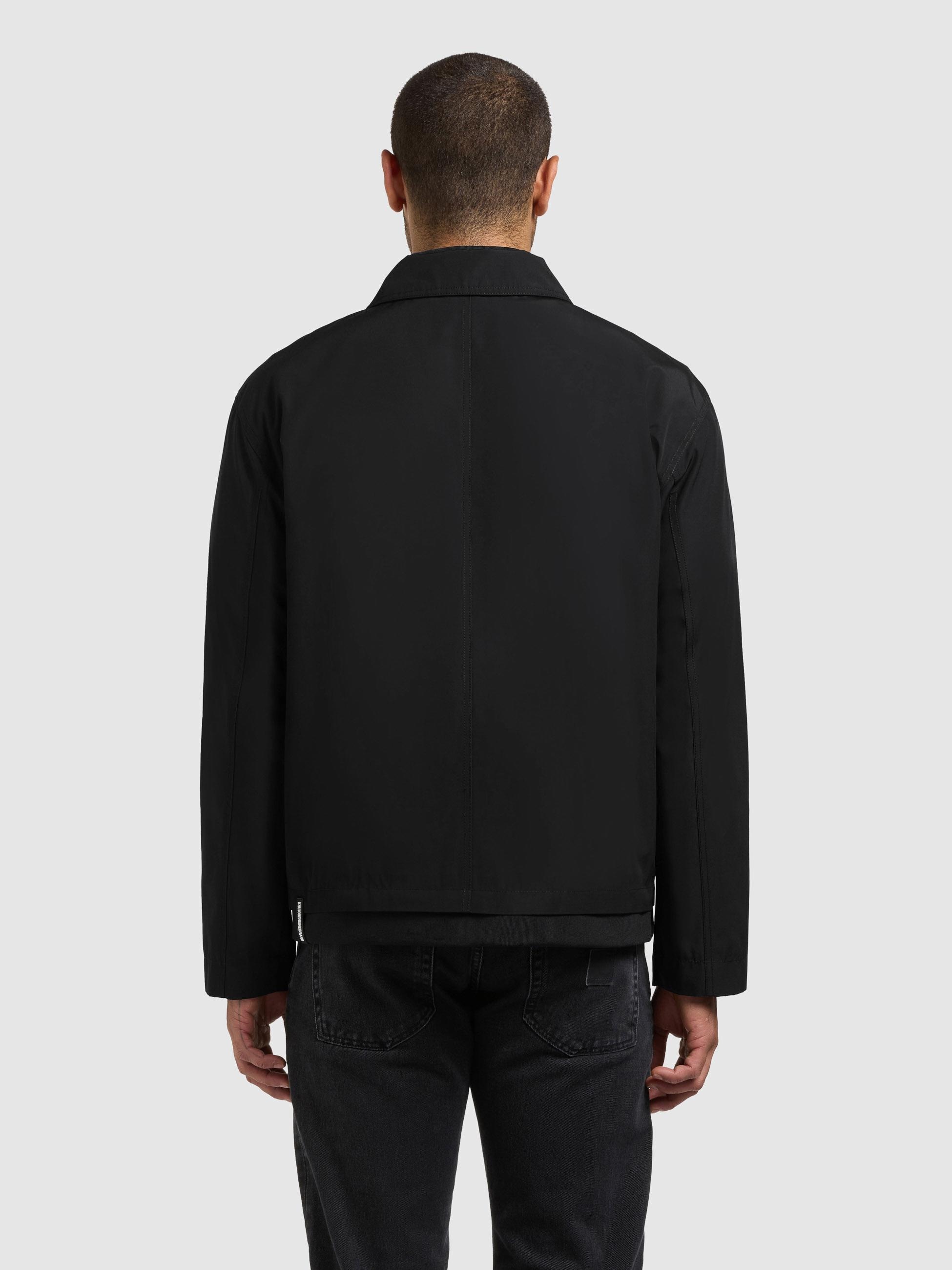 khujo Hemdjacke »Outdoorjacke Raise« Hybride Herrenjacke mit Bomberjacken-Elementen