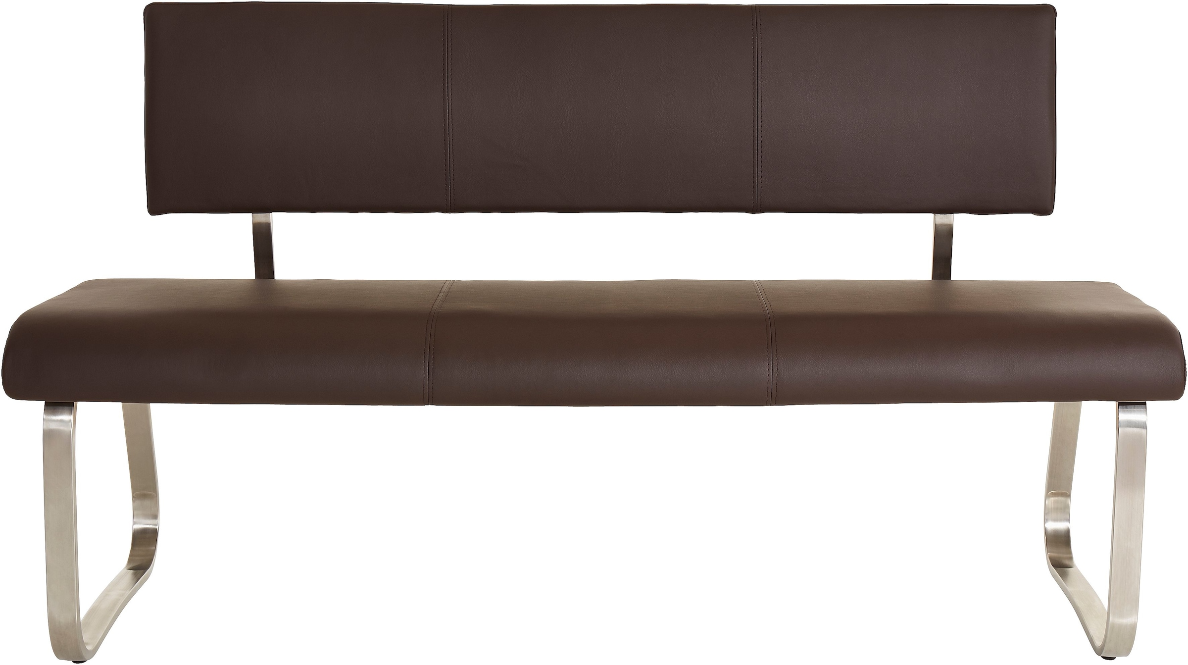 MCA furniture Polsterbank »Arco«, belastbar bis 280 Kg, Echtleder, in  verschiedenen Breiten bequem kaufen
