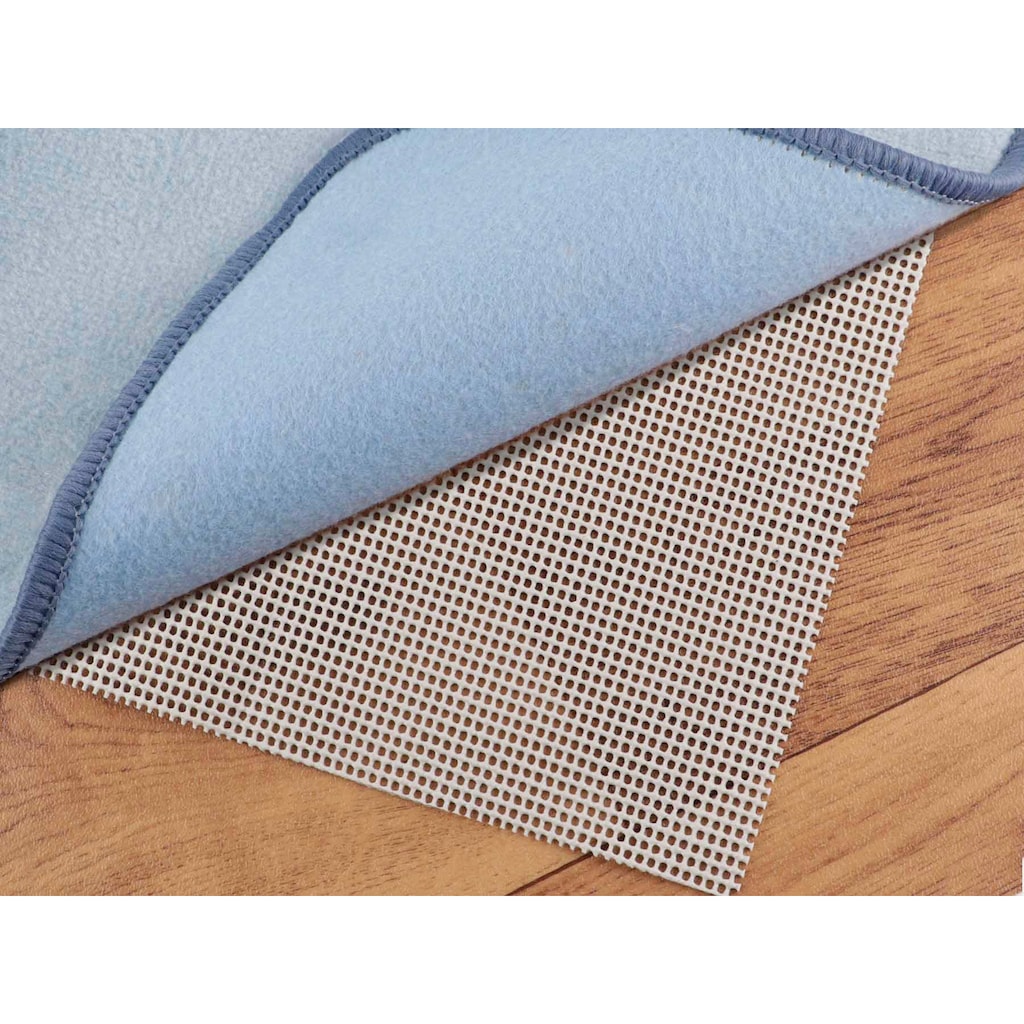 Primaflor-Ideen in Textil Antirutsch Teppichunterlage »GITTER - Grau«, Gitter-Rutschunterlage mit Gleitschutz, individuell zuschneidbar