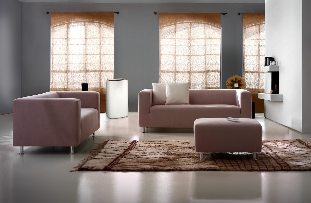 De'Longhi Klimagerät »PINGUINO AP98 GentleJet – schonende & schnelle Kühlung« 40m² Räume, A+, 11.500 BTU/h, 2,7 Kw, Luftentfeuchermodus, 24h Timer