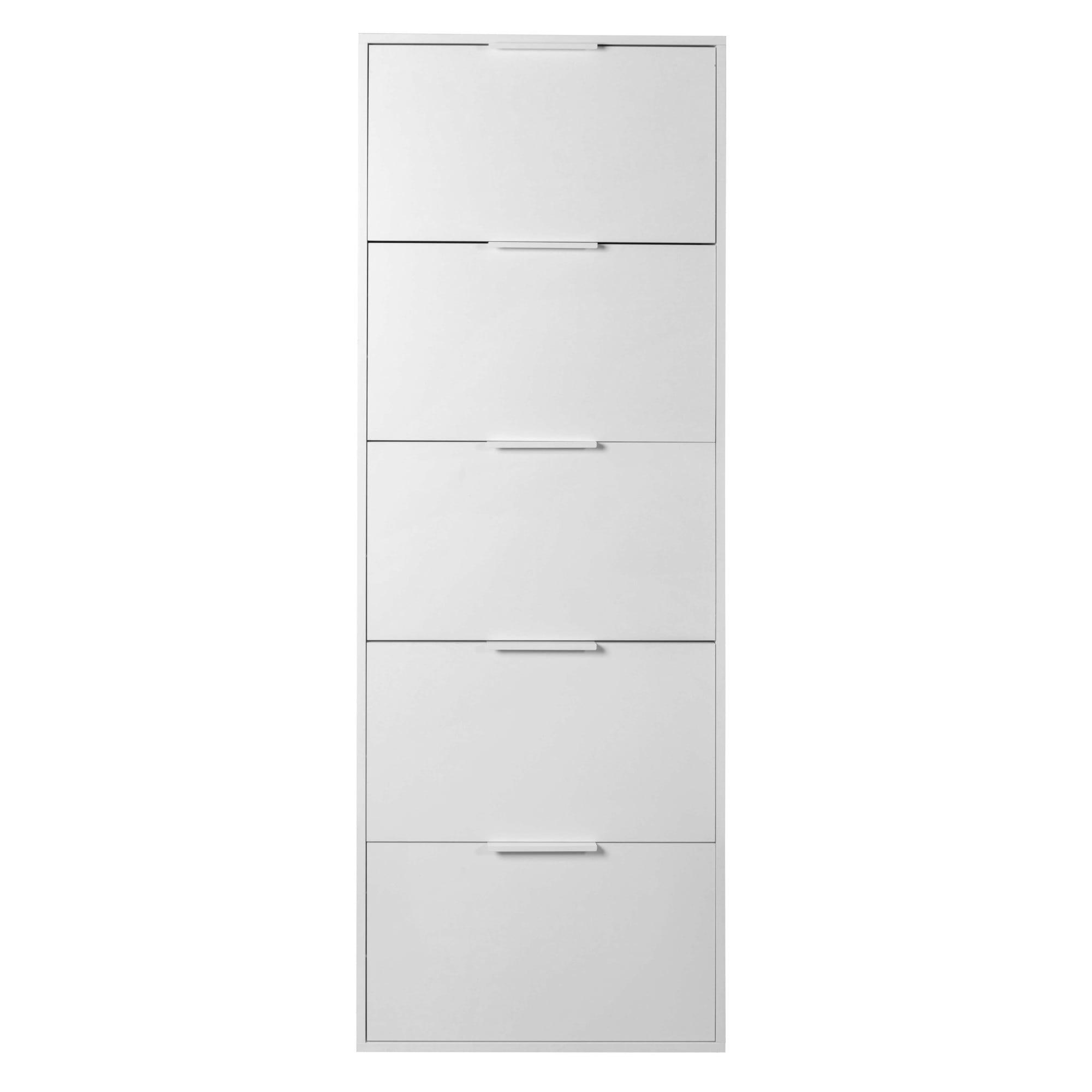 Composad Schuhschrank »Espresso,Schuhschrank, Schuhkipper, mit Klappen«, (1 St.), mit 5 Klappen, schmal