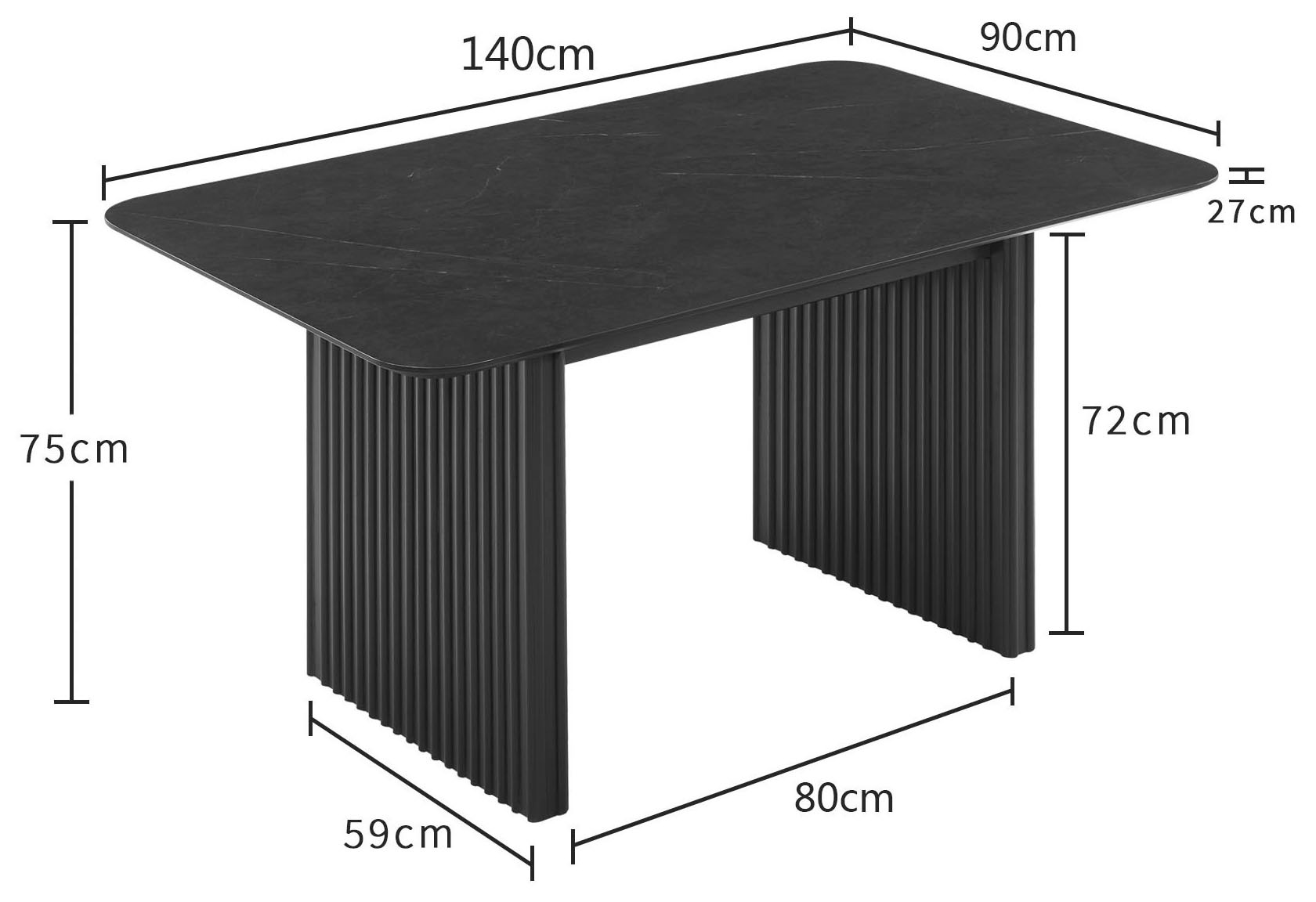 OTTO home Esstisch »Vorly«