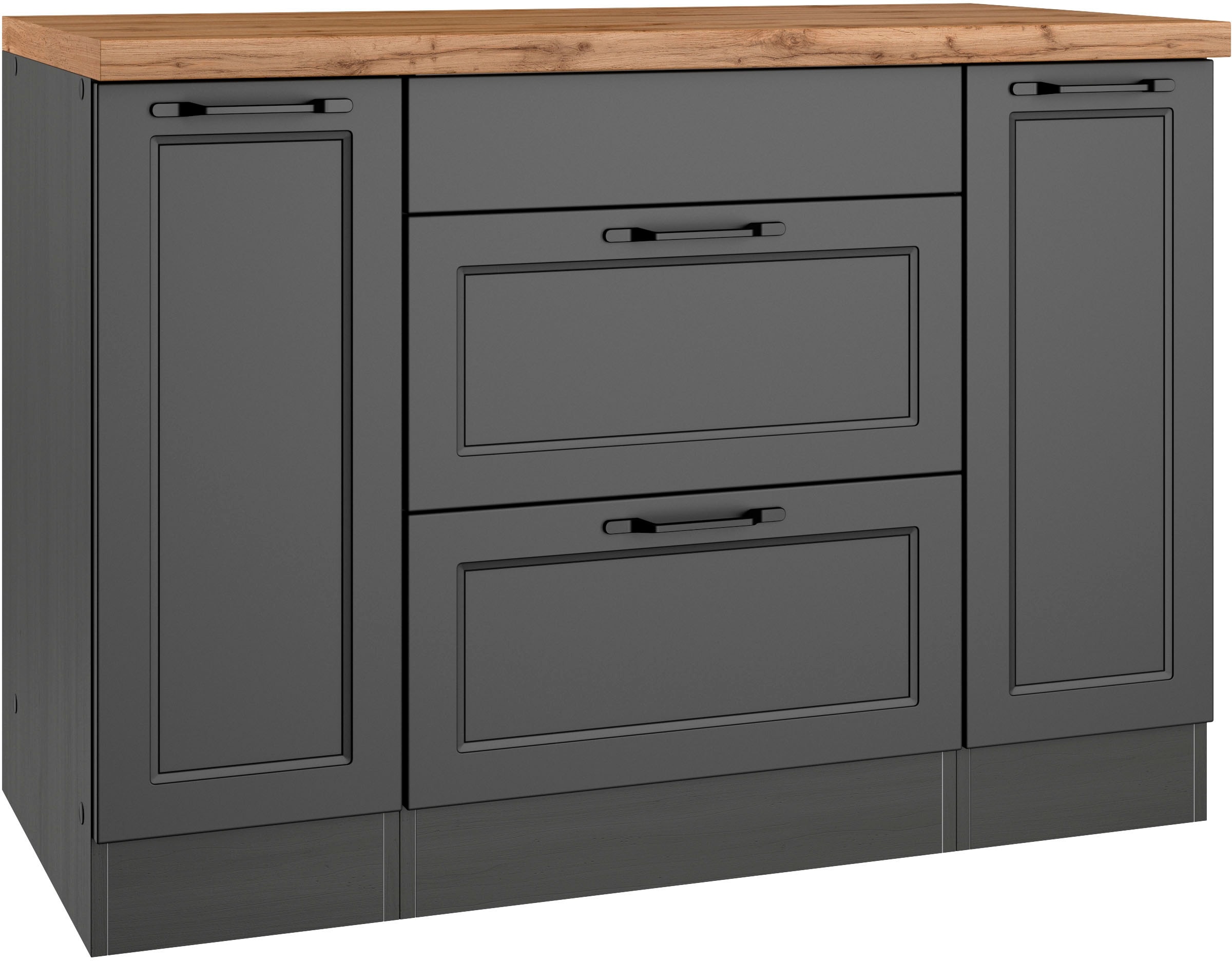 KOCHSTATION Kochfeldumbauschrank »KS-Lana« Breite 120 cm