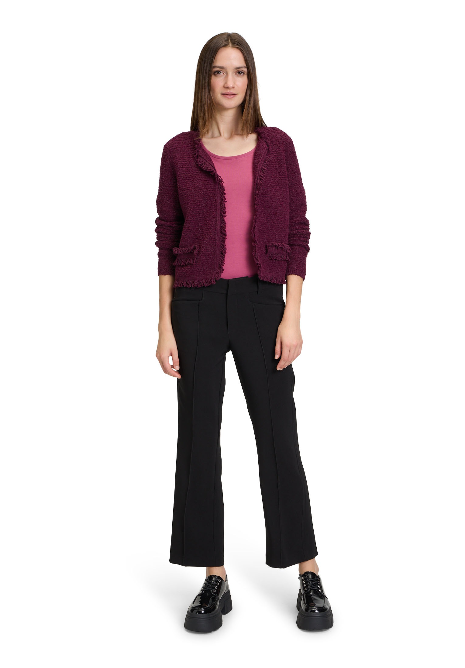 Cartoon Cardigan »Strick-Cardigan mit Fransen«