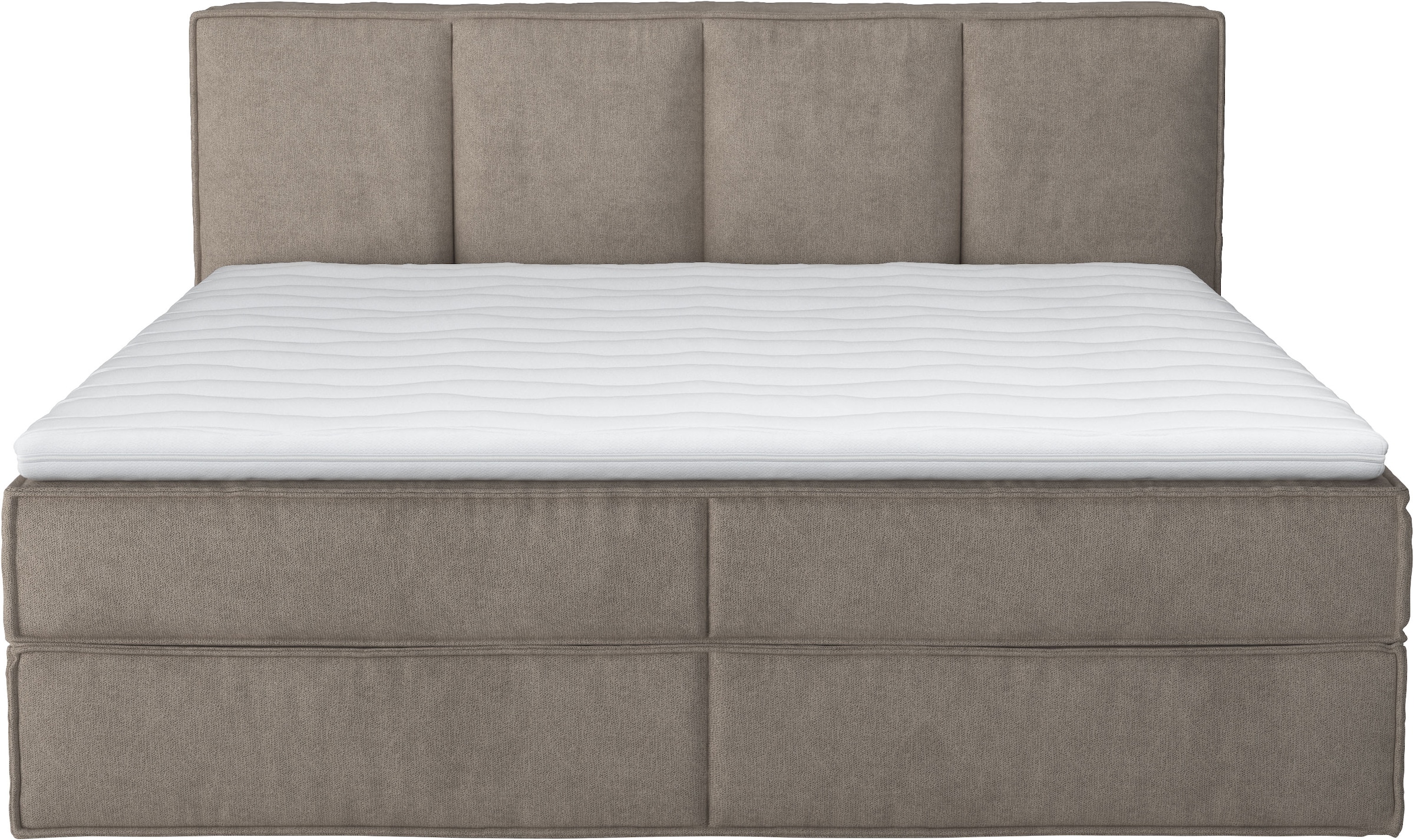 LeGer Home by Lena Gercke »Addyson« Härtegrade H2, H3 und H4 wählbar,  Boxspringbett inkl. Topper, 2 Matratzen