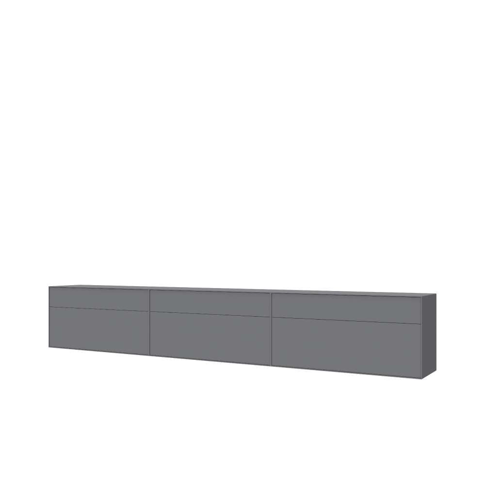 LeGer Home by Lena Gercke Lowboard »Essentials, TV-Board, TV-Kommode, TV-Schrank,  TV-Möbel« 3 Stk. tlg. Breite: 333 cm, UV lackiert, Push-to-open-Funktion