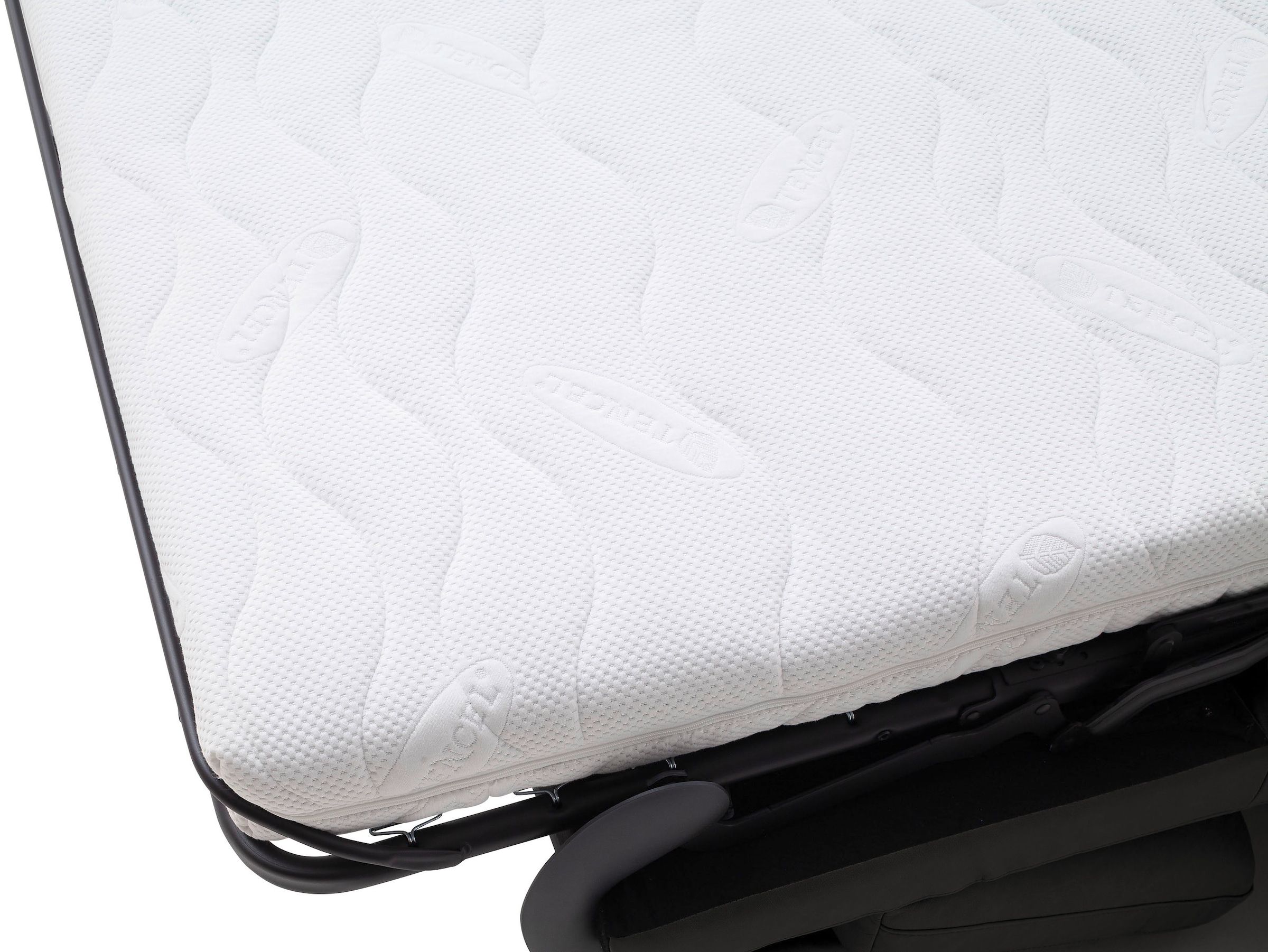 Home affaire Schlafsofa »Calestra, Lederbezug, 2,5-Sitzer mit Kaltschaummatratze, Breite 188 cm« Längsschläfer mit echter Dauerschläferfunktion & flexibel stellbar