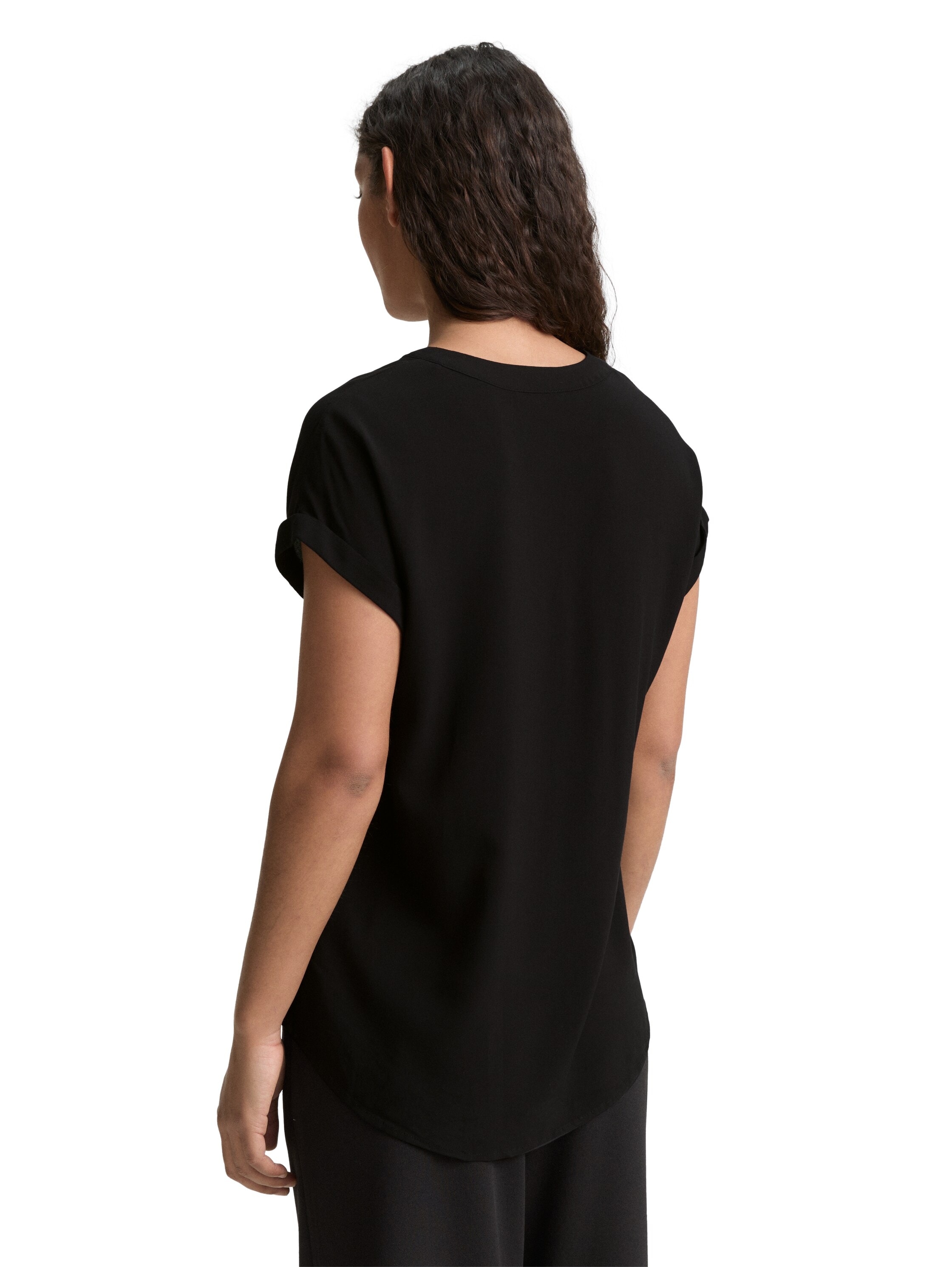 TOM TAILOR Kurzarmbluse, im Loose Fit