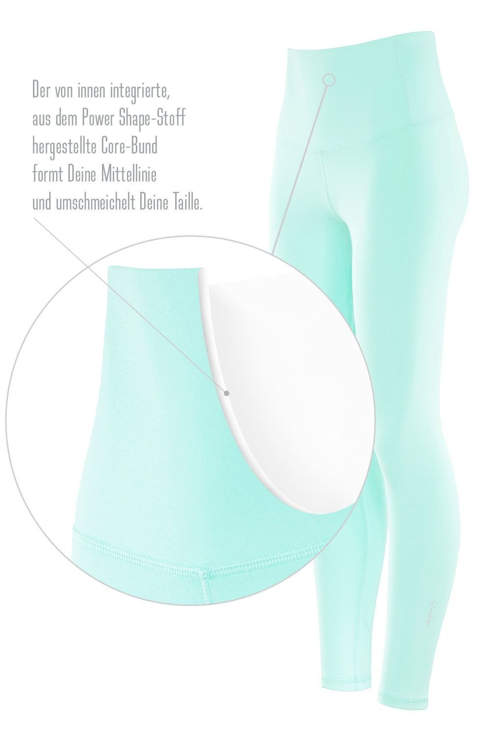 Winshape Leggings »Functional Comfort HWL117C«, mit V-Shape Applikation und Core-Bund
