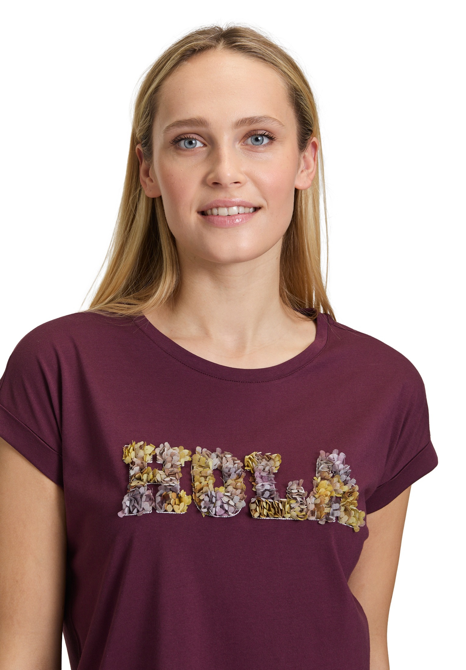 Cartoon Kurzarmshirt »Rundhals-Shirt mit Ärmelaufschlag«