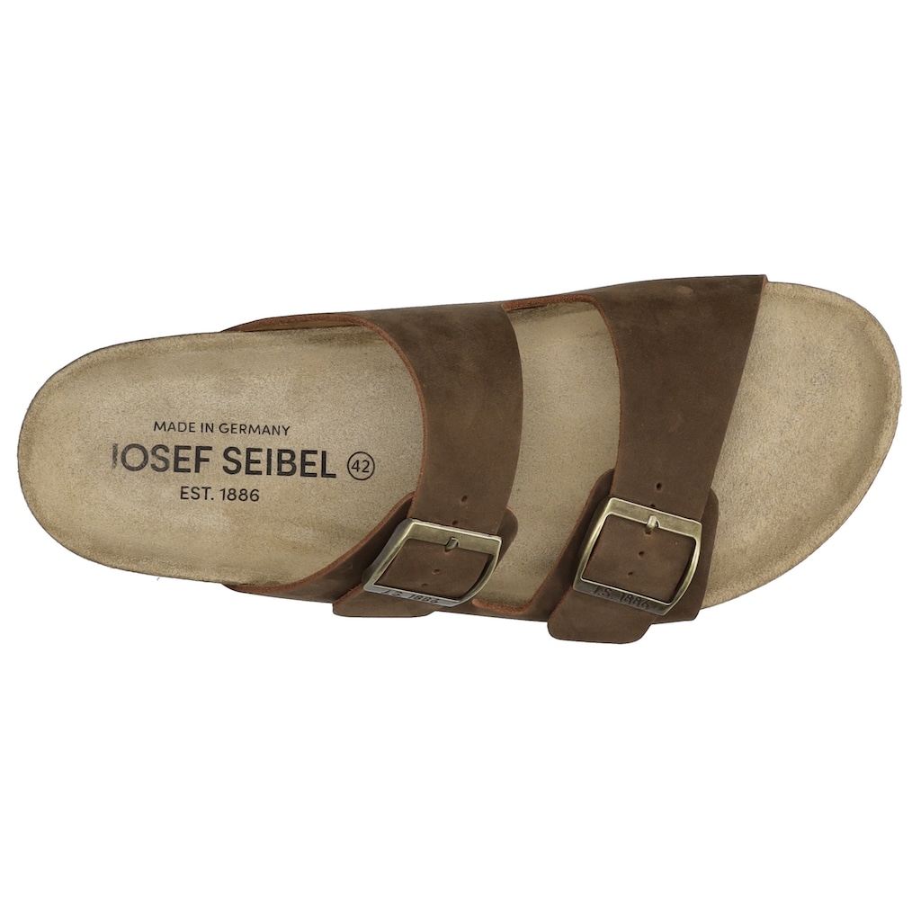 Josef Seibel Pantolette »Josef 01«, Sommerschuh, Schlappen, Poolslides, mit softem Fußbett