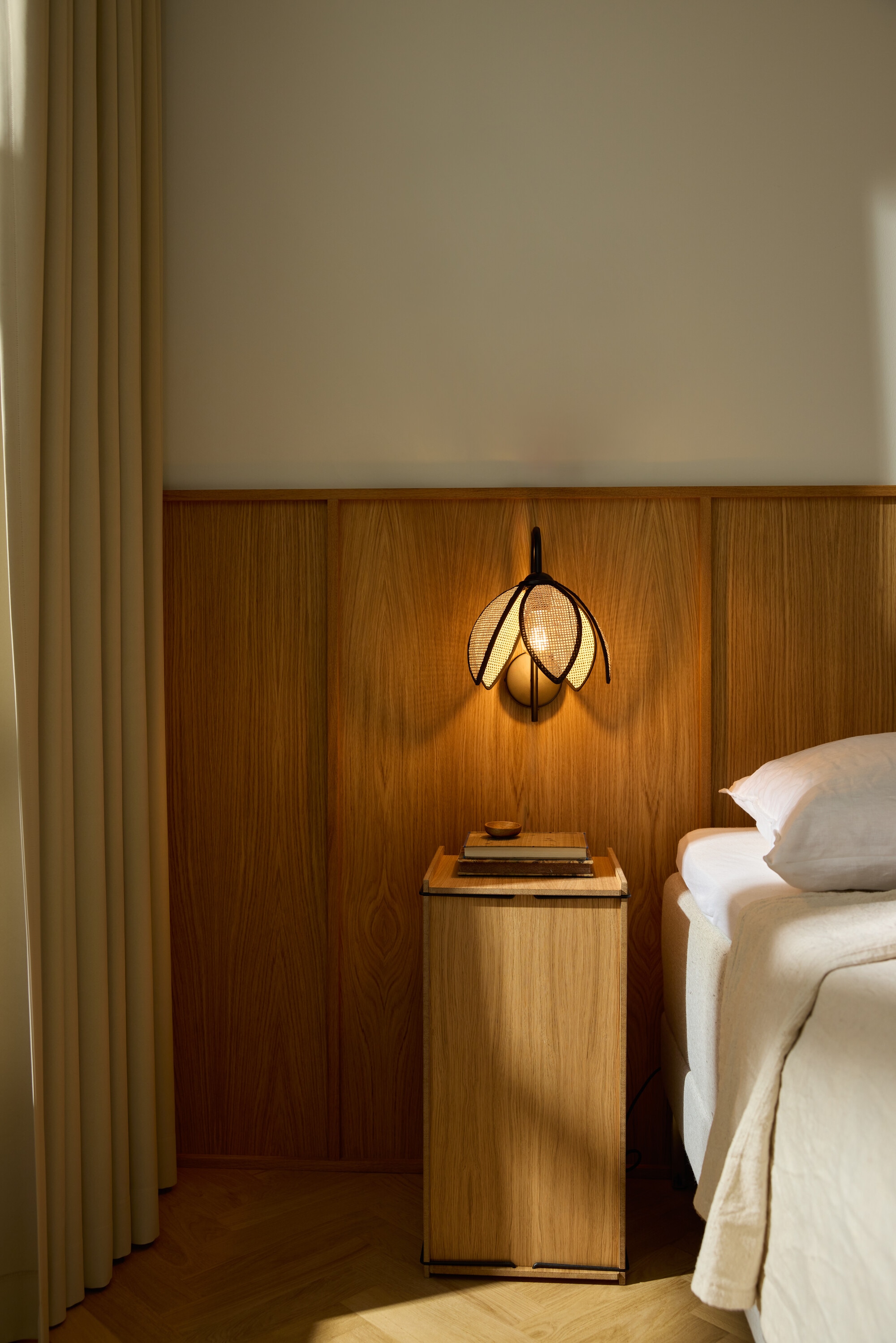 Osram Wandleuchte »Decor Rattan« E27 1 Stk. braun, E27, Rattan und Stahl