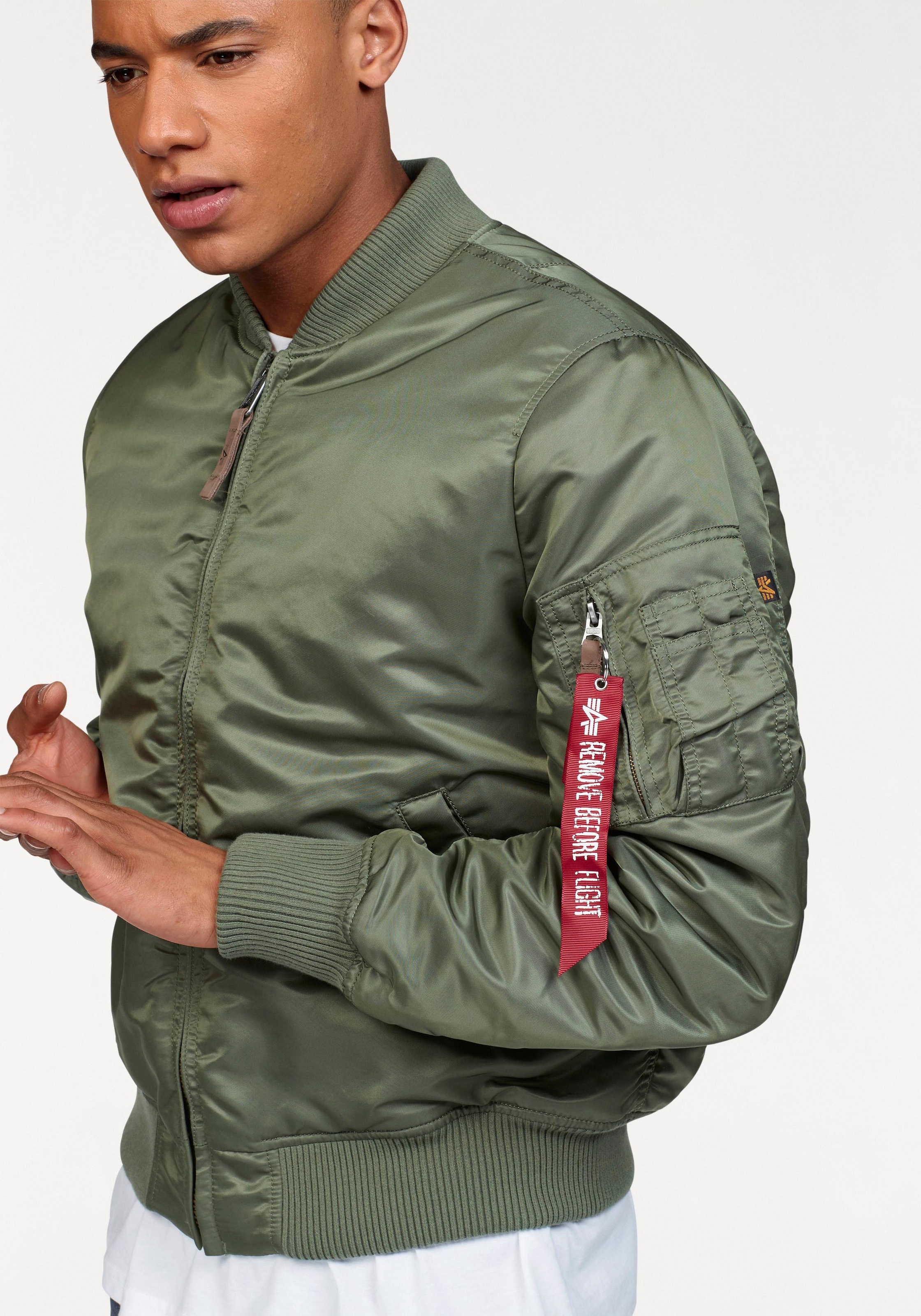 Alpha Industries Bomberjacke »MA-1 VF59 LONG«, ohne Kapuze, gefüttert