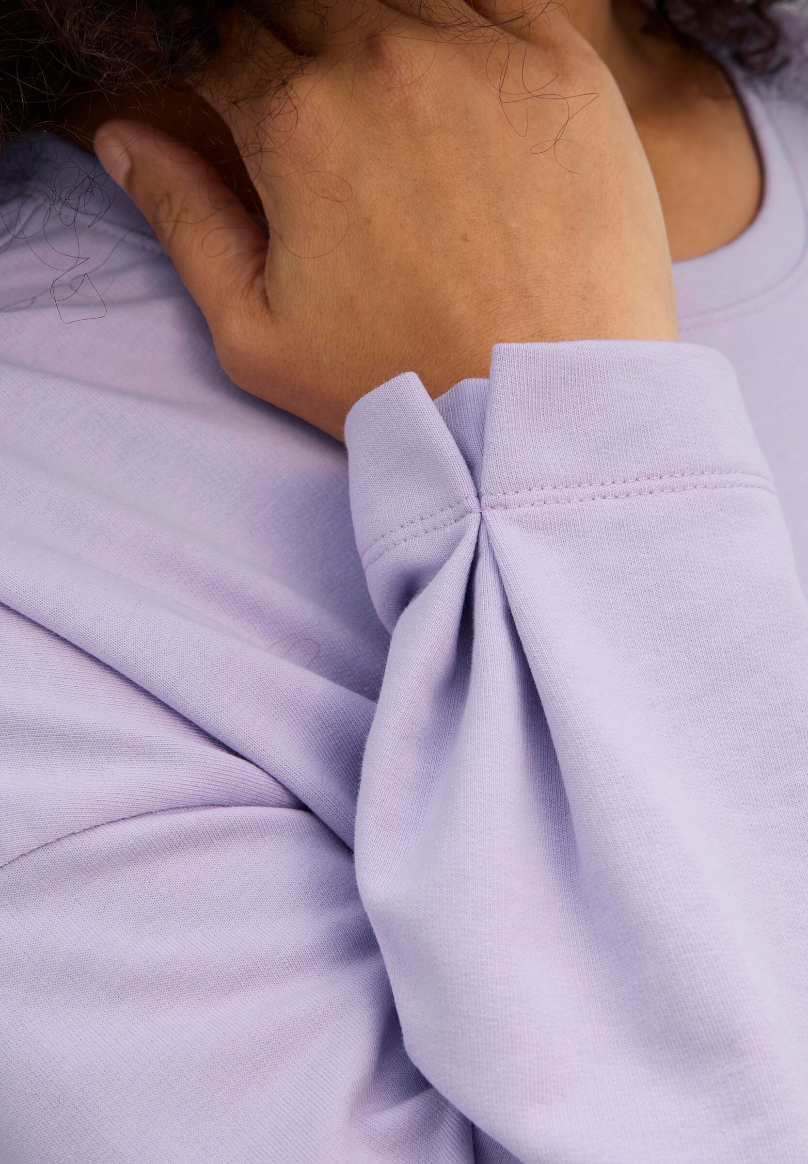 Sheego Sweatshirt »Sweatshirt Sweatshirt in Oversize-Form«
