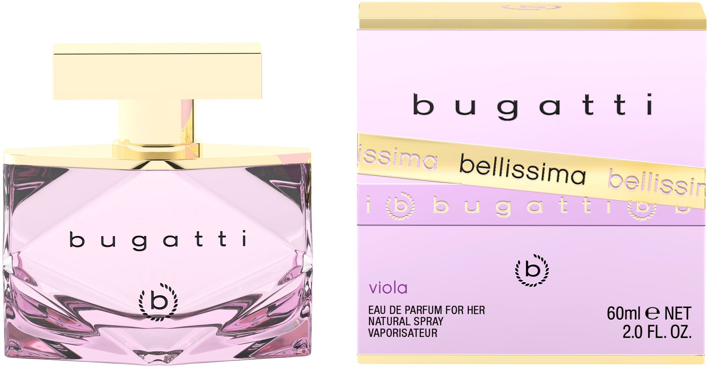 bugatti Eau de Parfum »bugatti bellissima viola for her EdP 60ml«