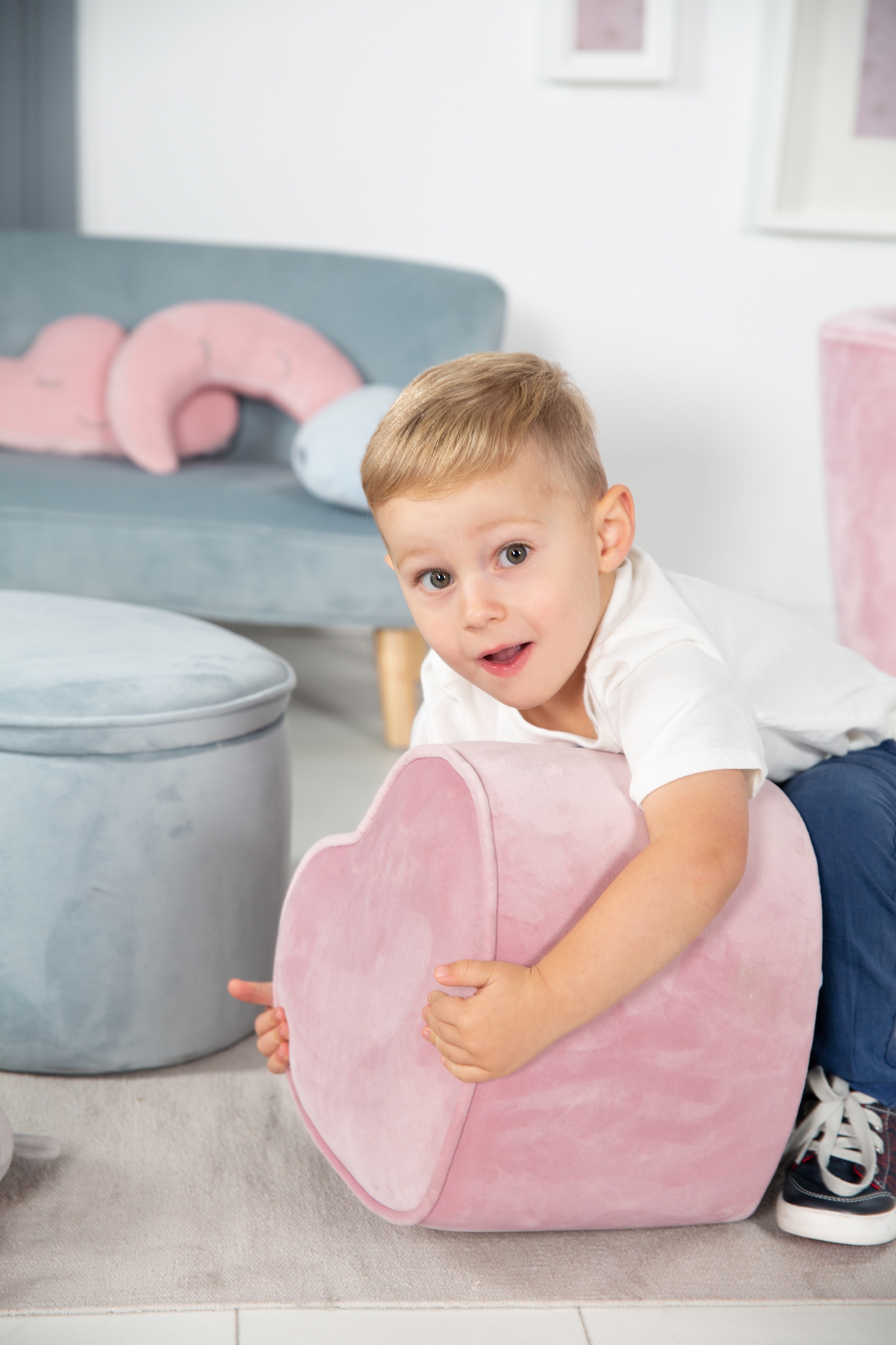 roba® Kinderhocker »Lil Sofa«, in ♕ Herzform bei