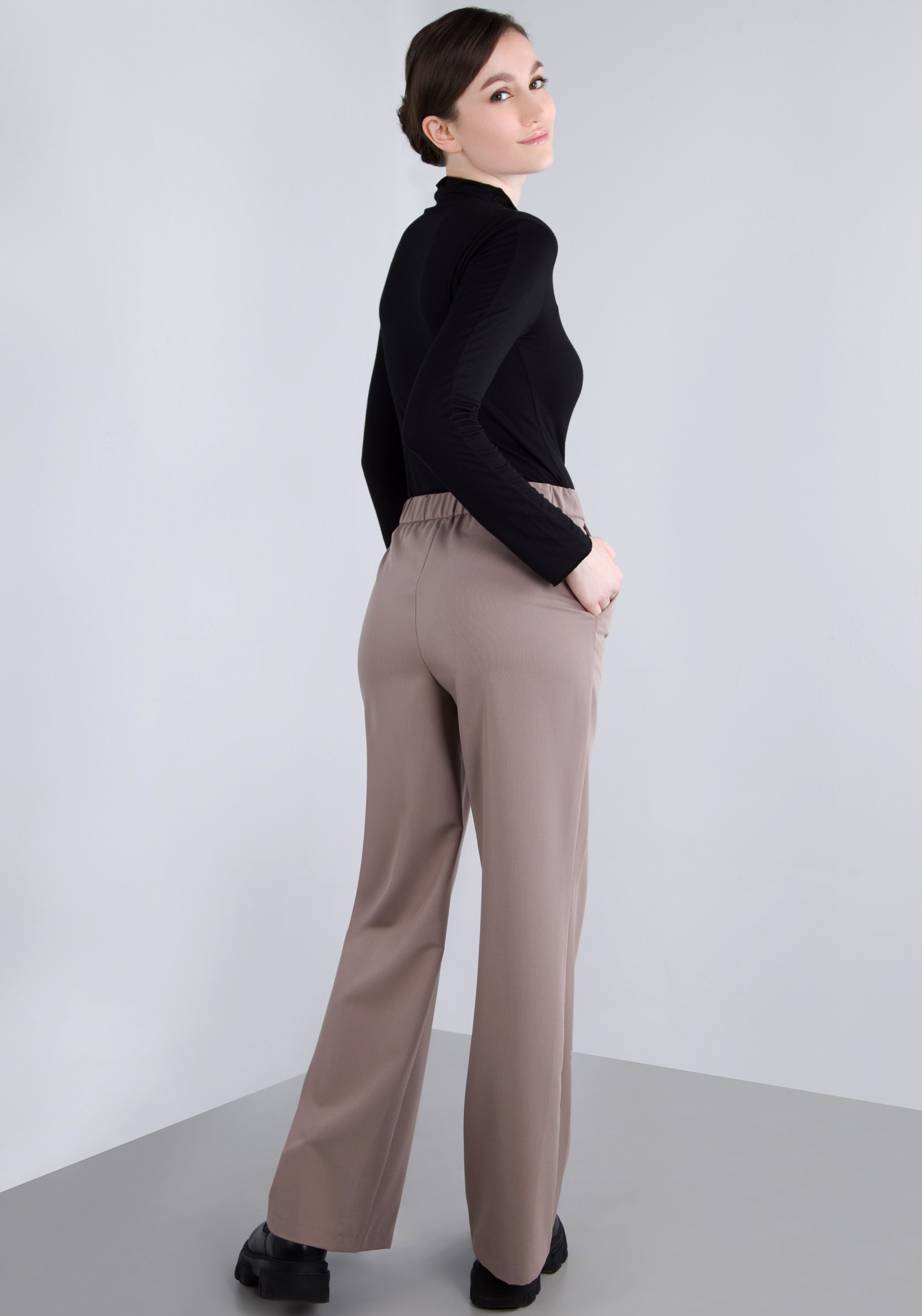 IMPERIAL Stoffhose, Sommerhose, lässig weite Hose mit Gummibund im Rücken