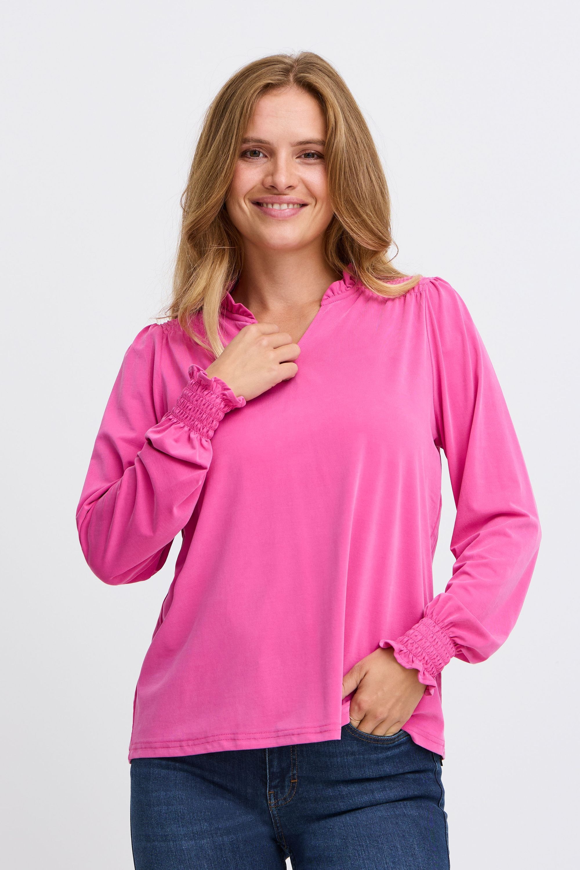 Pulz Jeans Langarmbluse »Langarmbluse PZLIPPA VNeck Blouse«
