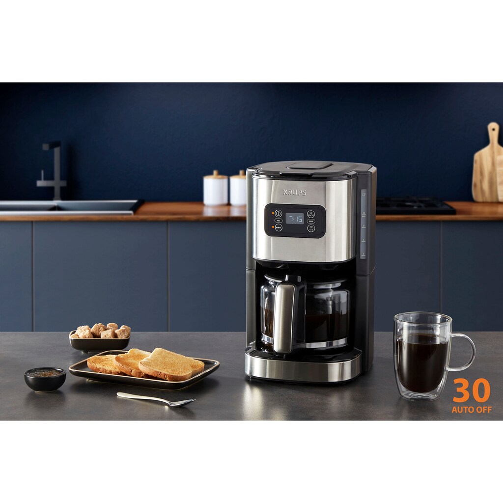 Krups Filterkaffeemaschine »KM480D Excellence«, 1,25 l Kaffeekanne, 1x4