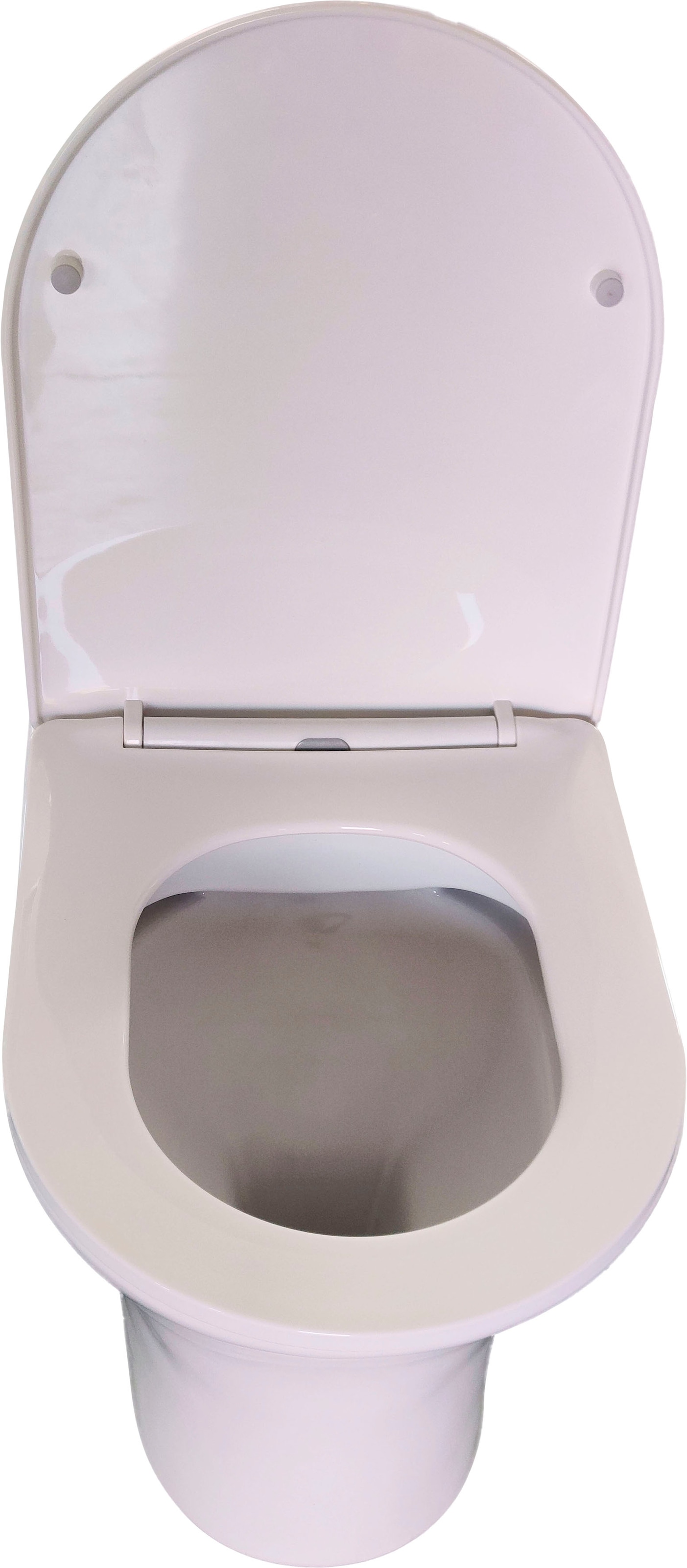 Vereg Tiefspül-WC »NEMOS«, (Set), Stand-WC, Jahren spülrandlos | online kaufen 3 XXL mit Garantie