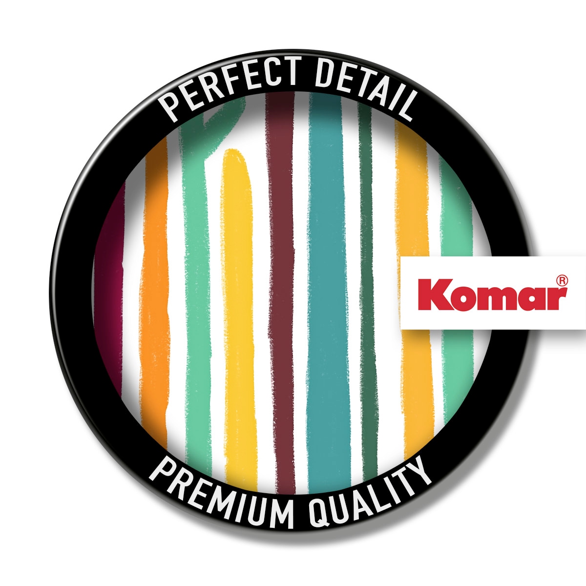 Komar Leinwandbild »Surf Blade - Größe 30 x 30 cm« Natur 1 Stk. tlg. Keilrahmenbild mi Echtholzrahmen