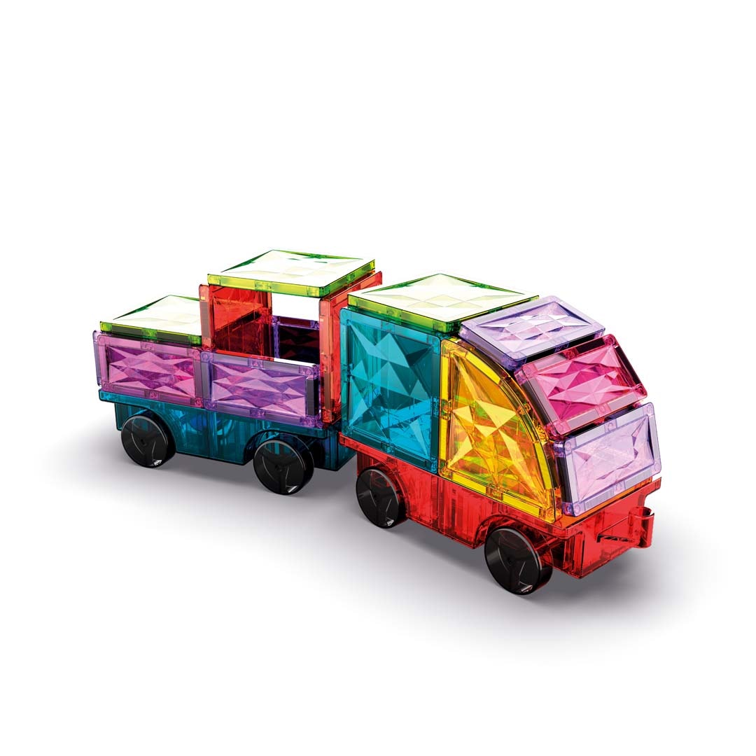 Geomag™ Magnetspielbausteine »Magnetic Tiles Gems Vehicles (4211)«