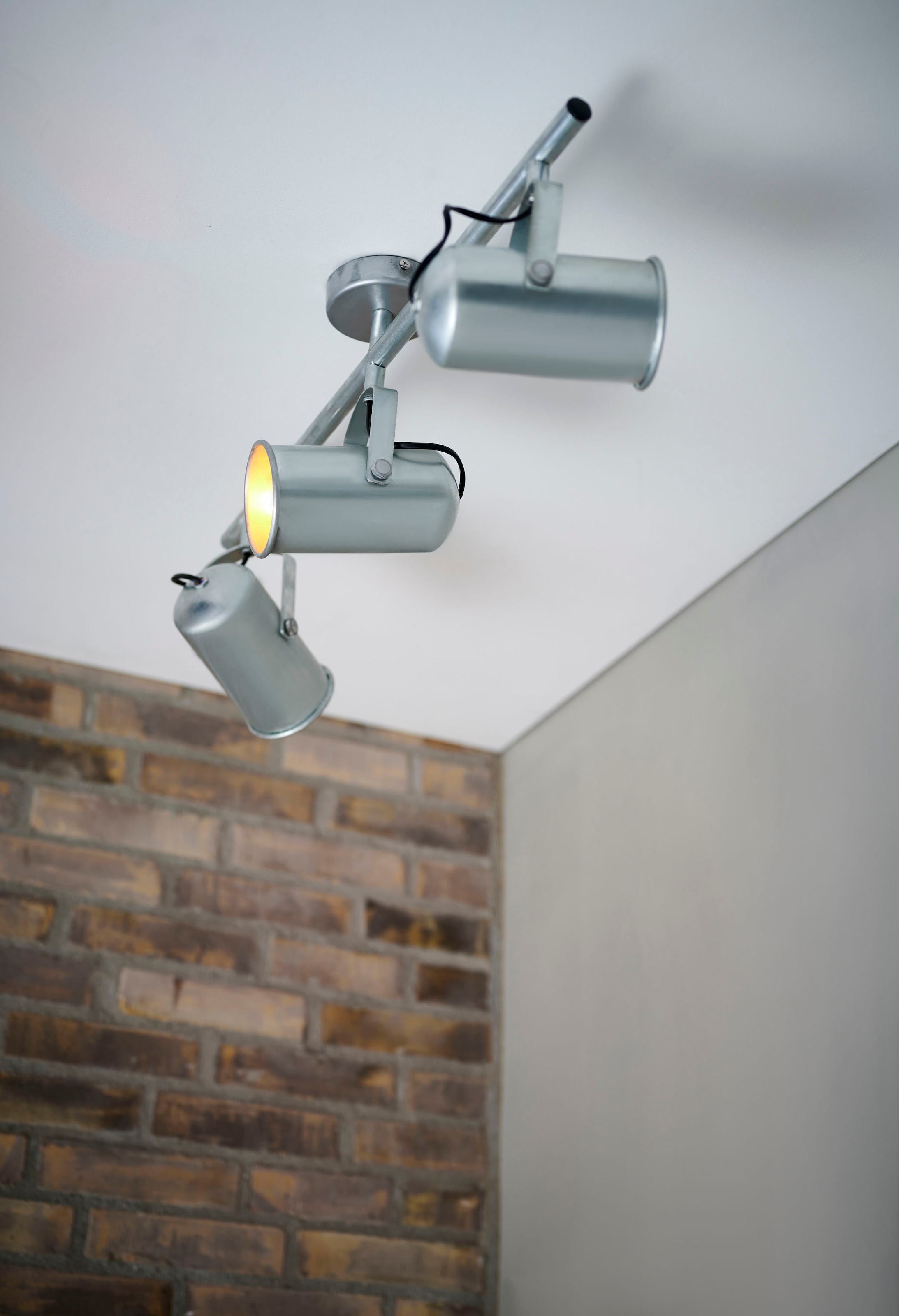 Nordlux Deckenspot »Porter«, industrielles Design, verstellbarer Lampenkopf  für gerichtetes Licht online kaufen | mit 3 Jahren XXL Garantie