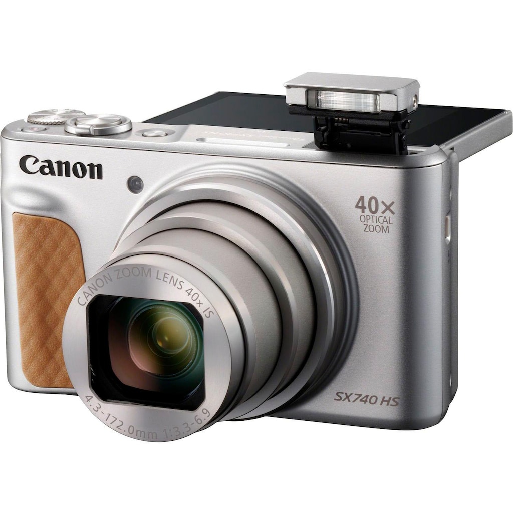 Canon Kompaktkamera »PowerShot SX740 HS«, 20,3 MP, 40 fachx opt. Zoom, Bluetooth-WLAN (Wi-Fi)