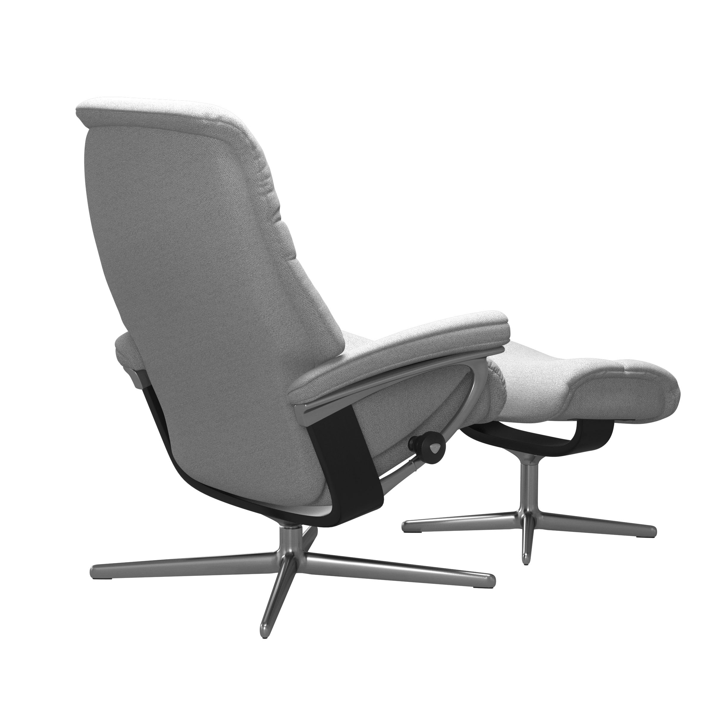Stressless® Fußhocker »Sunrise«, mit Cross Base, Größe S, M & L, Holzakzent Schwarz