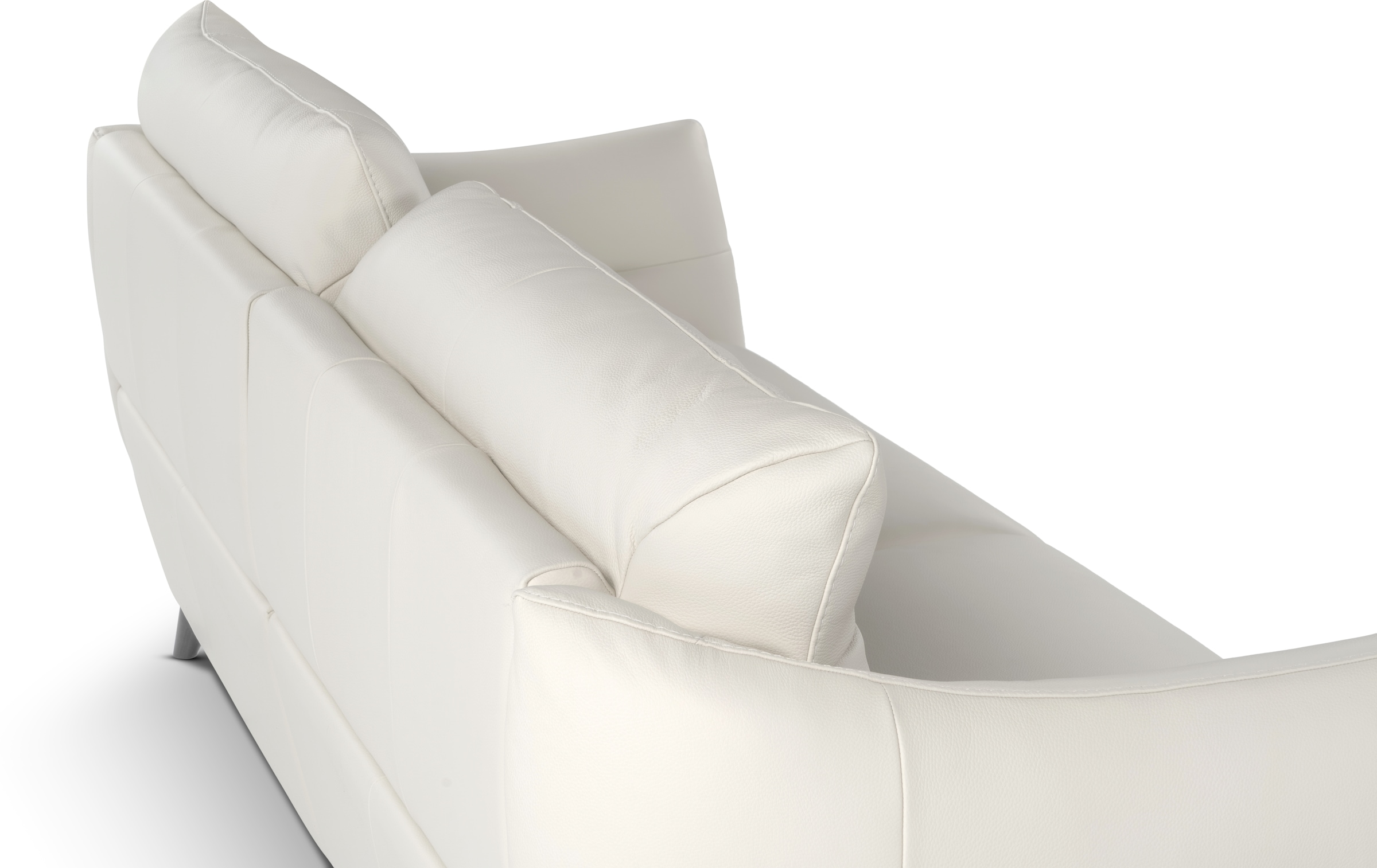 CALIA ITALIA 3-Sitzer »Cabrini, Design trifft super Sitzkomfort,«, in Leder, 220 cm Breite, mit elektrischer Relaxfunktion