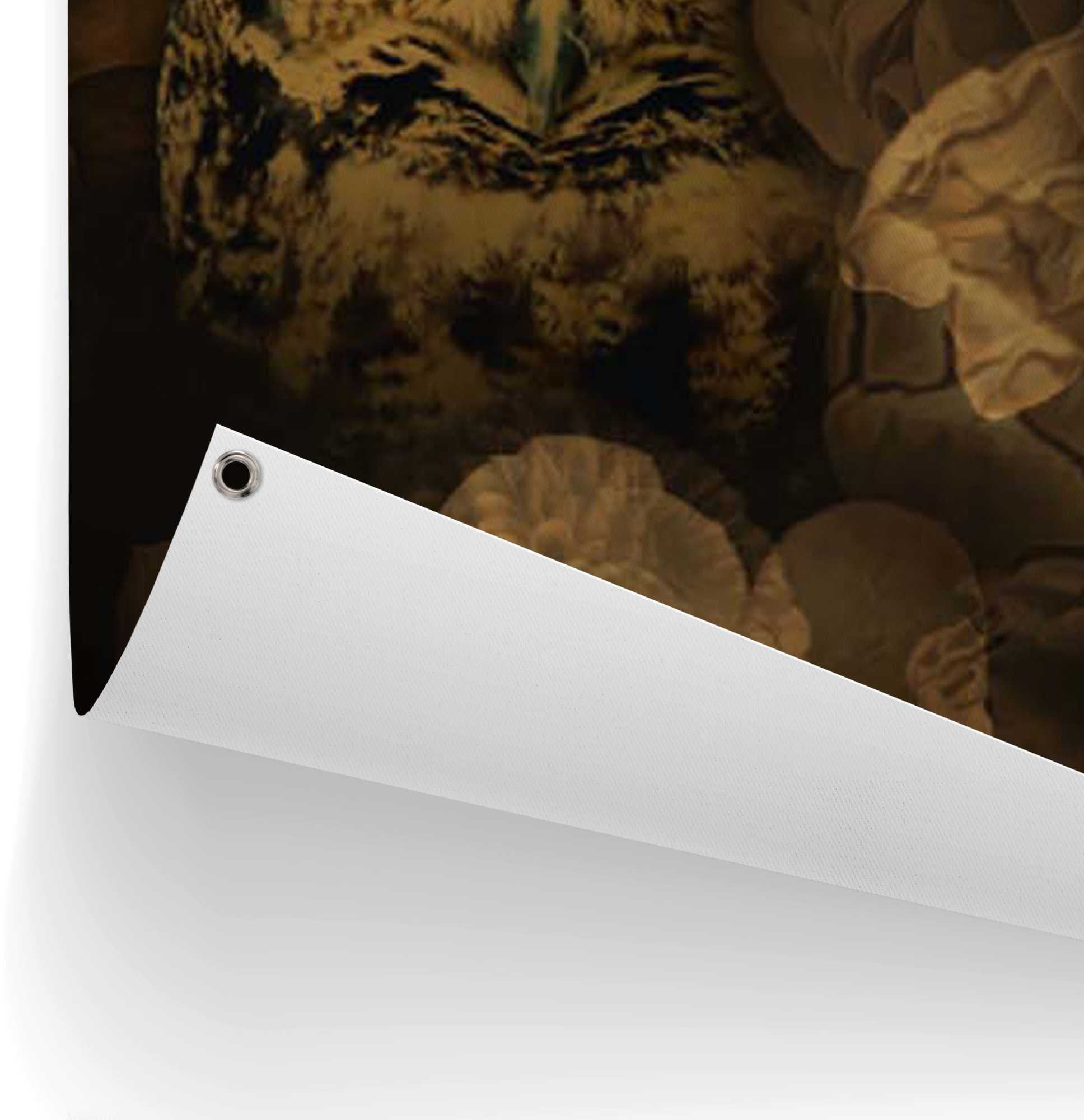 Reinders! Poster »Tiger« leichtes und wasserfestes Gartenposter für den Außeneinsatz