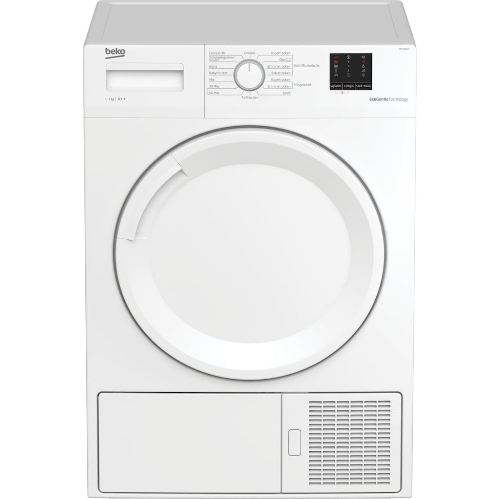 BEKO Wärmepumpentrockner »DPS7206PA«, 7 kg