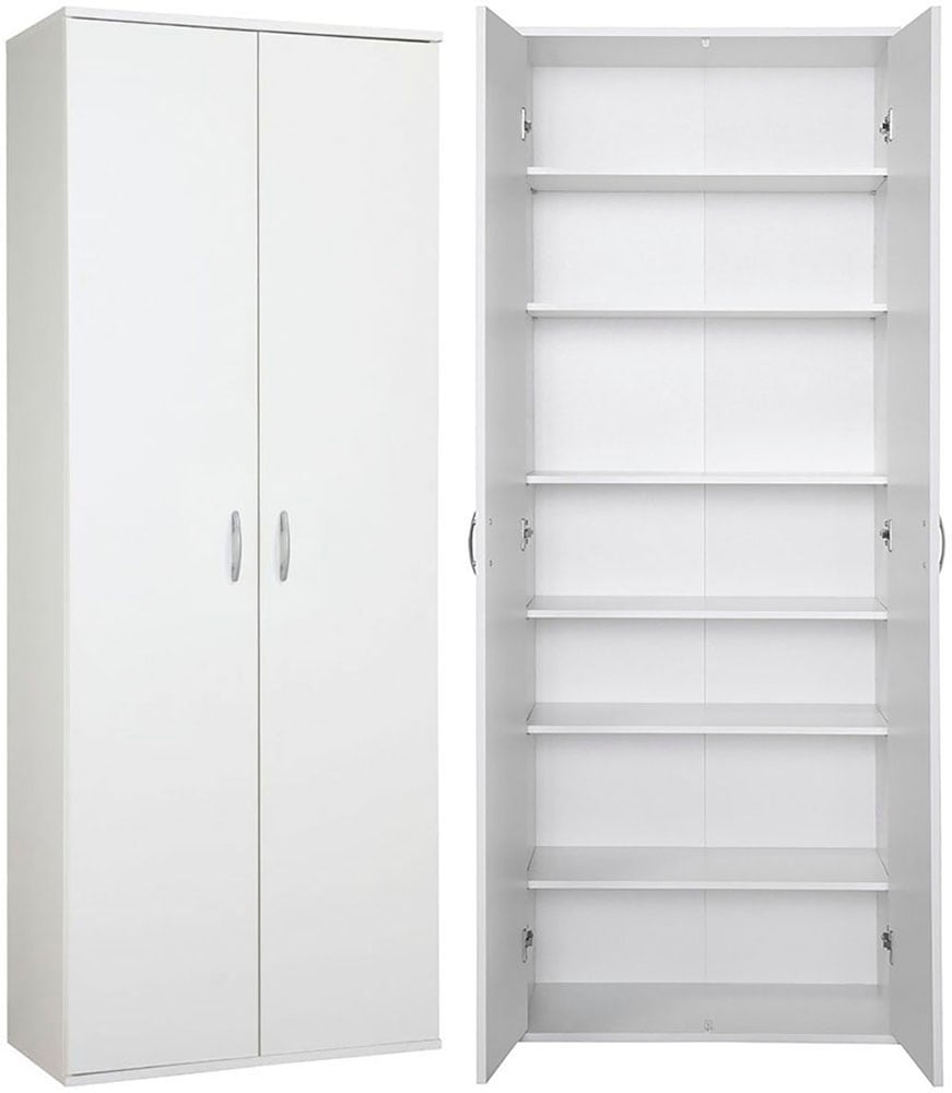 Procontour Mehrzweckschrank »Schrank Clara TOPSELLER!«, (OTTOs Choice), Höhe 167cm mit variabel verstellbaren Einlegeböden