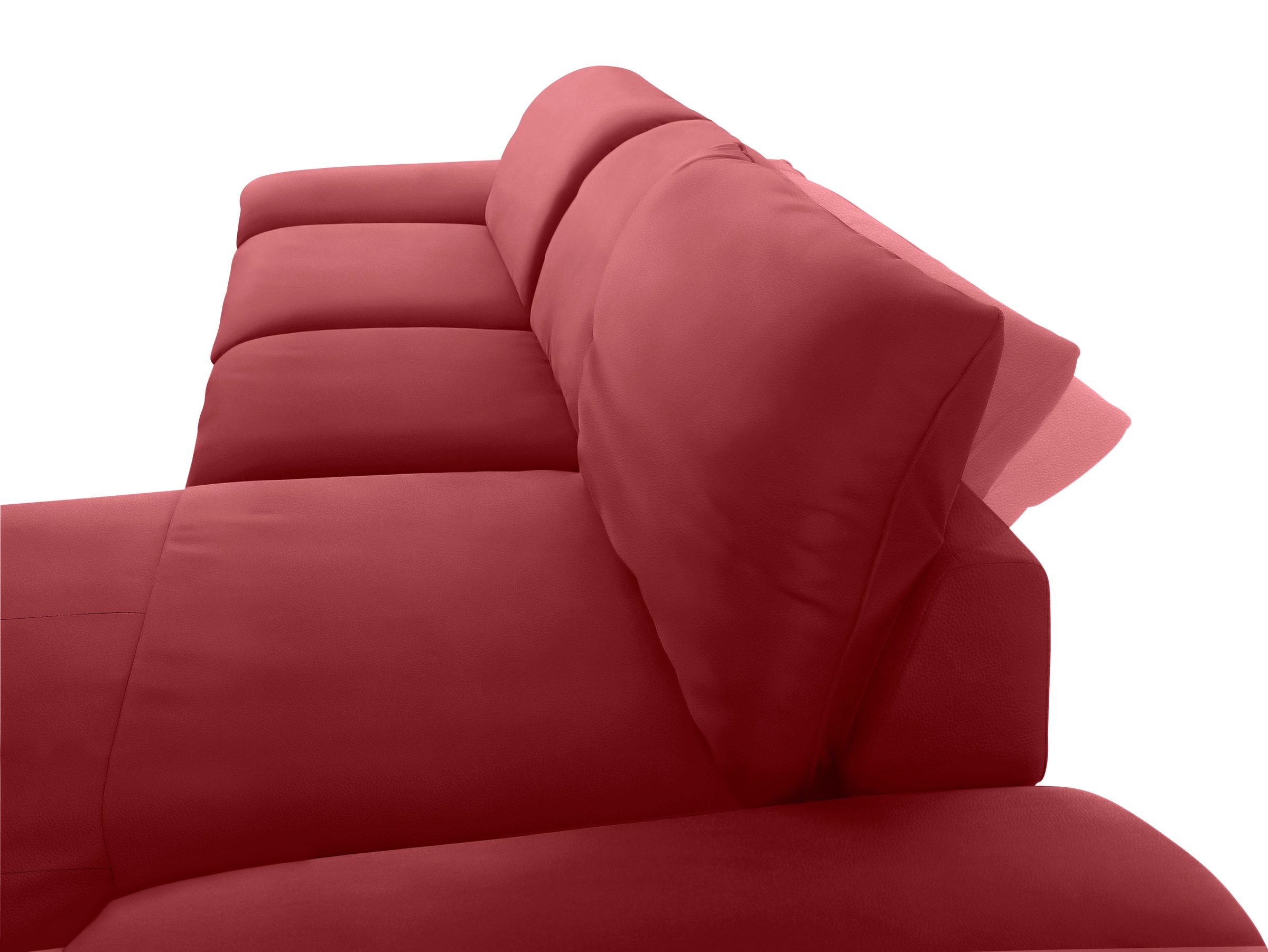 W.SCHILLIG Ecksofa »enjoy&MORE, Designsofa, bequem, zeitlos und elegant, L-Form«, mit Sitztiefenverstellung, Füße silber matt, Breite 340 cm