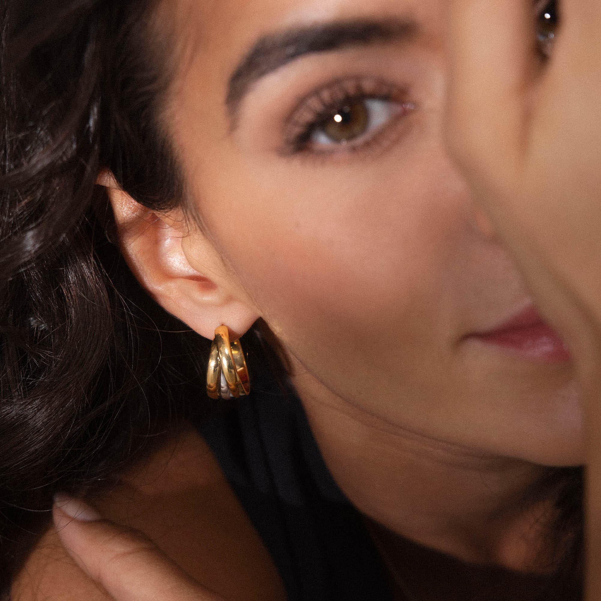 Purelei Paar Ohrstecker »Schmuck Geschenk Cascade Ohrringe, 24081-Earring-Cascade-Bicolor«