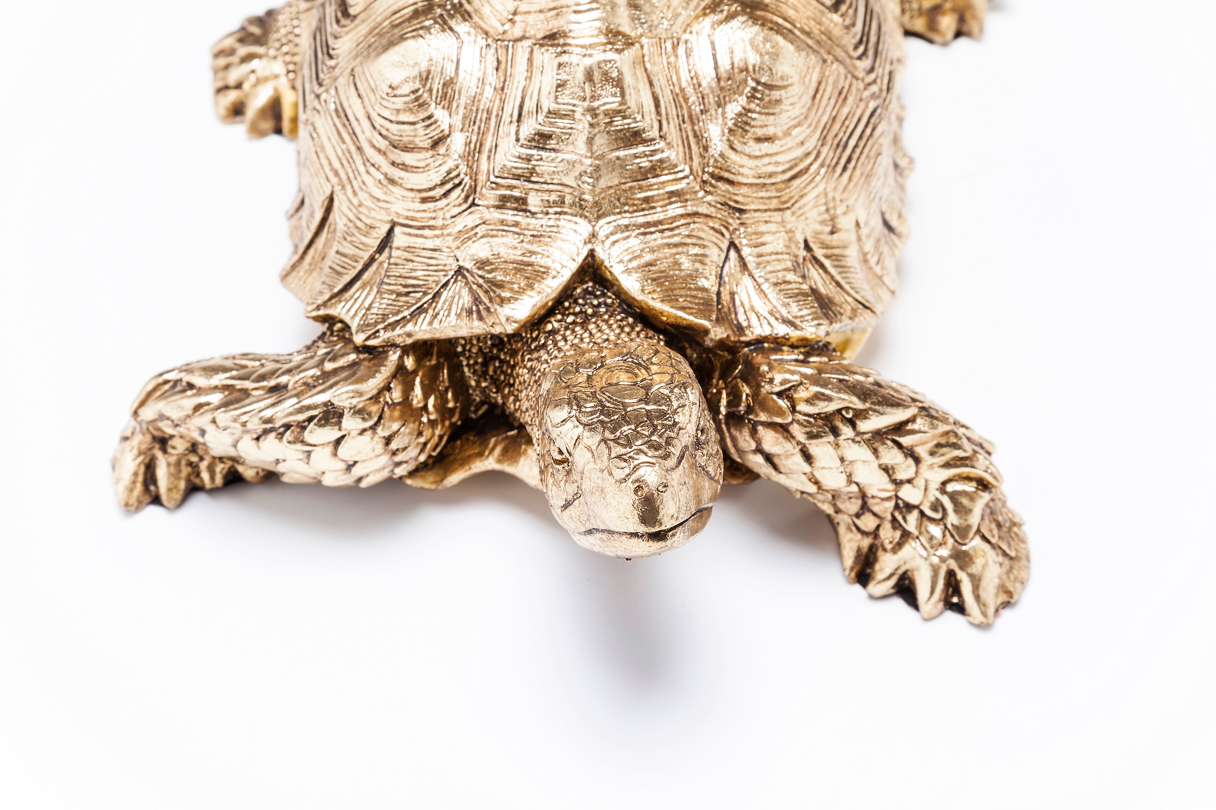 Kare Design Dekofigur »Deko Figur Turtle Gold Klein«