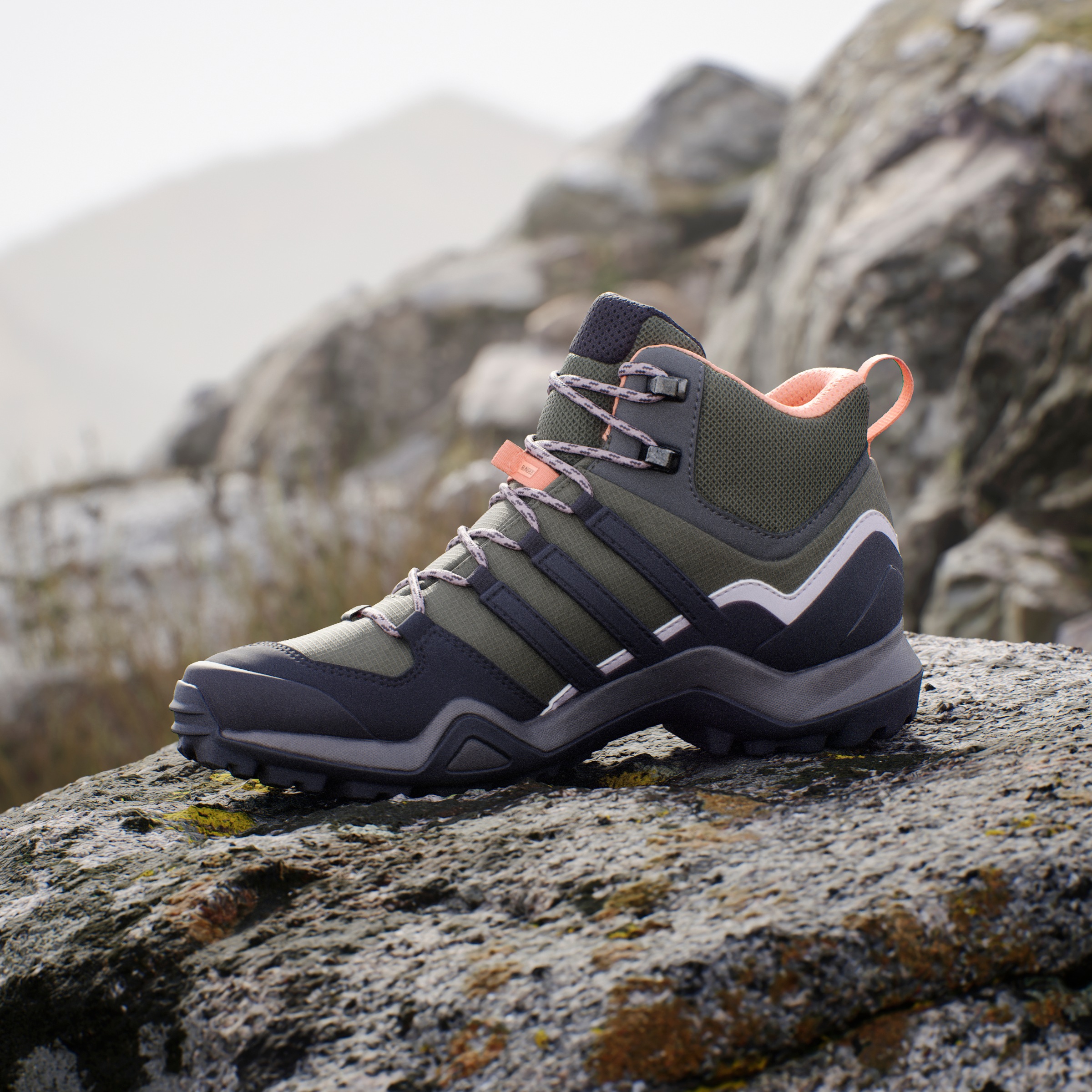 adidas TERREX Wanderschuh »TERREX SWIFT R2 MID GORE-TEX«, wasserdicht
