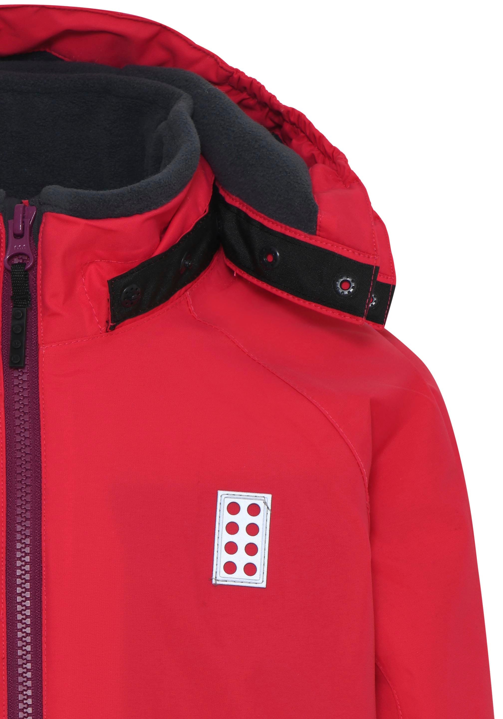 LEGO® Wear Regenjacke, mit Kapuze, mit Schneefang