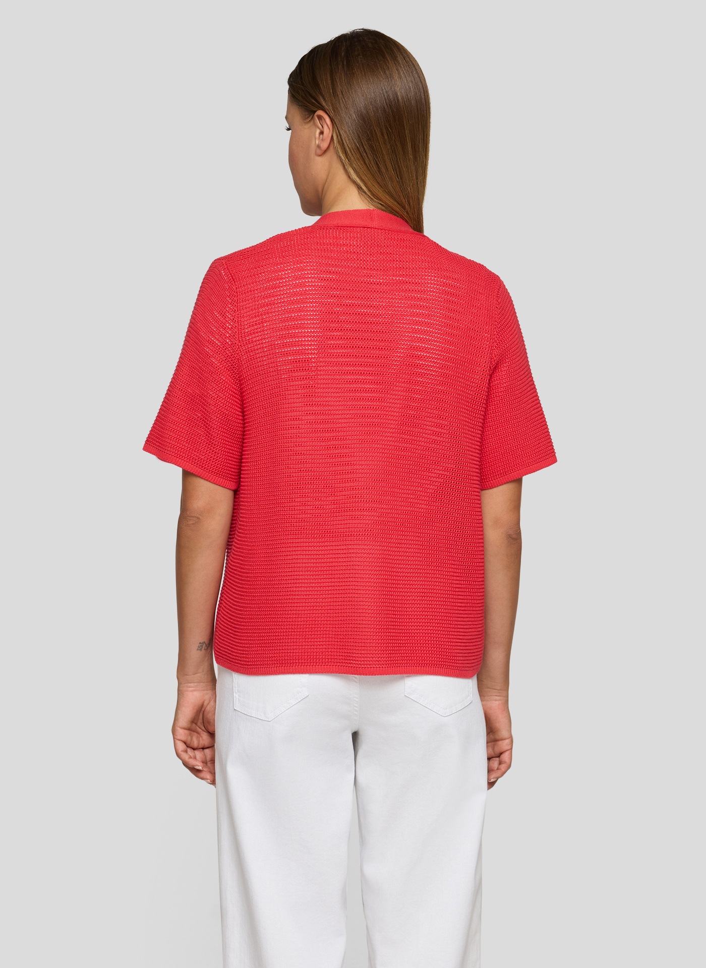 Rabe Strickjacke ohne Verschluss