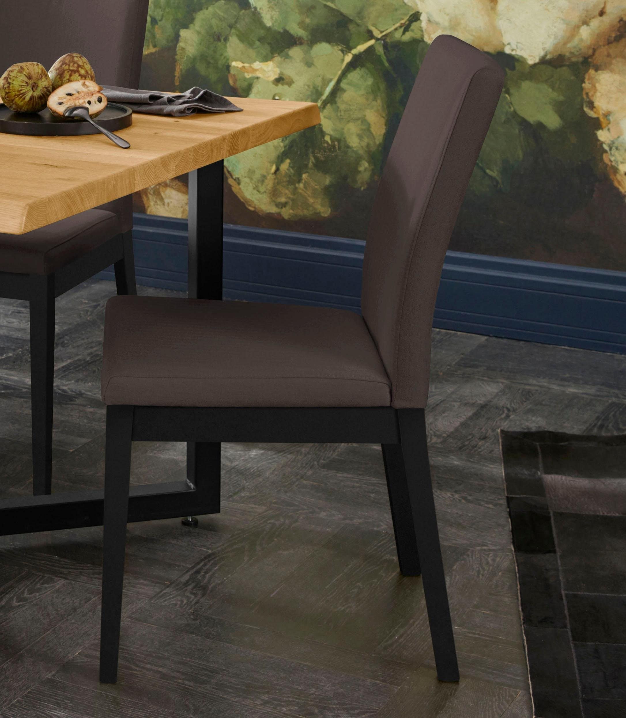 Home affaire Stuhl »Dendres«, (Set), 2 St., Feinstruktur